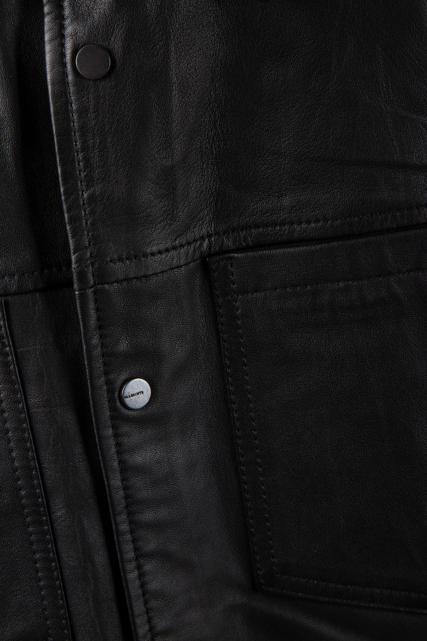 SAVOY LEATHER SHIRT BLACK 4