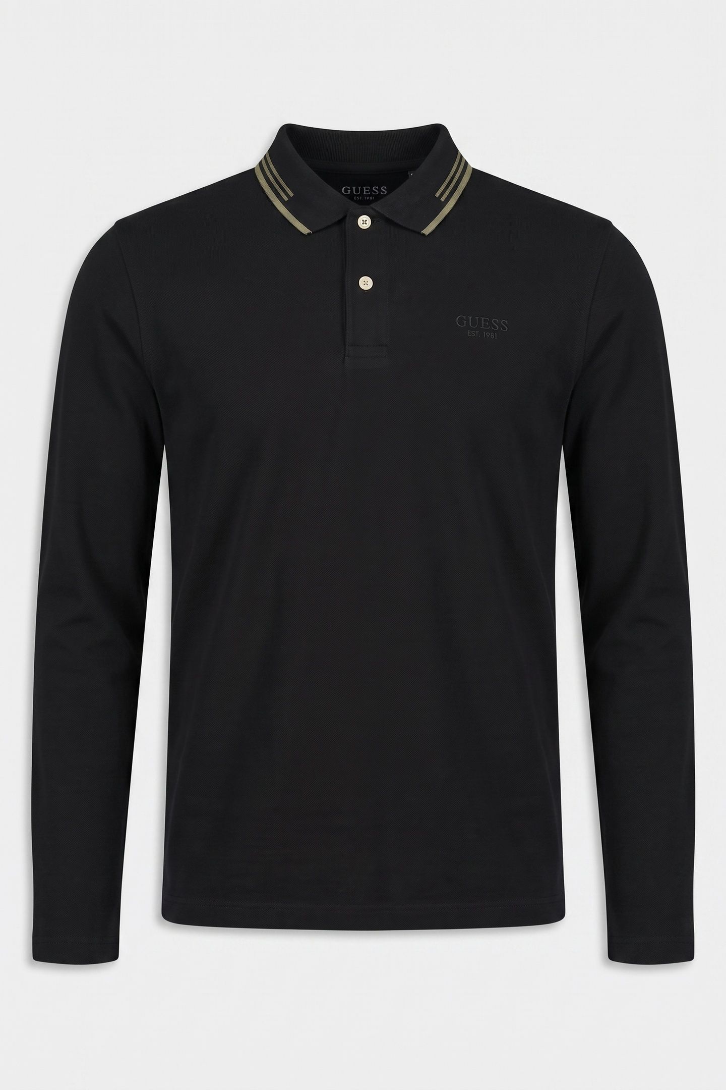STU LS POLO JET BLACK A996 3