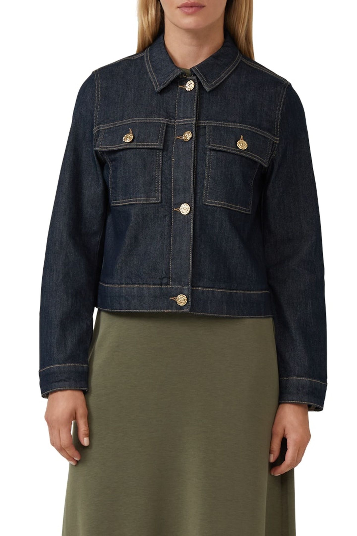 S.OLIVER JACKETS INDOOR BLUE DENIM 1