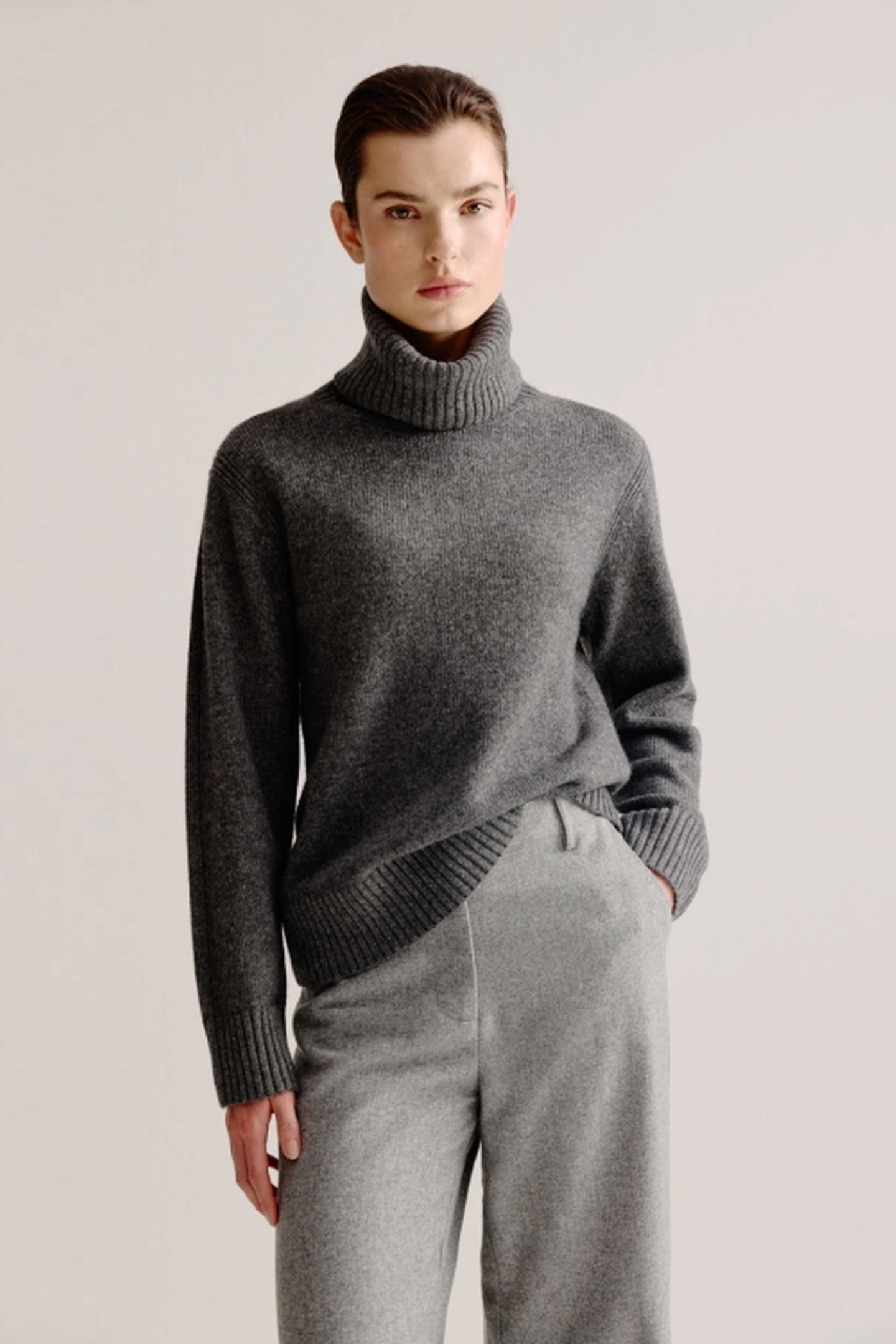 ALFONSO SWEATER ANTHRACITE 2
