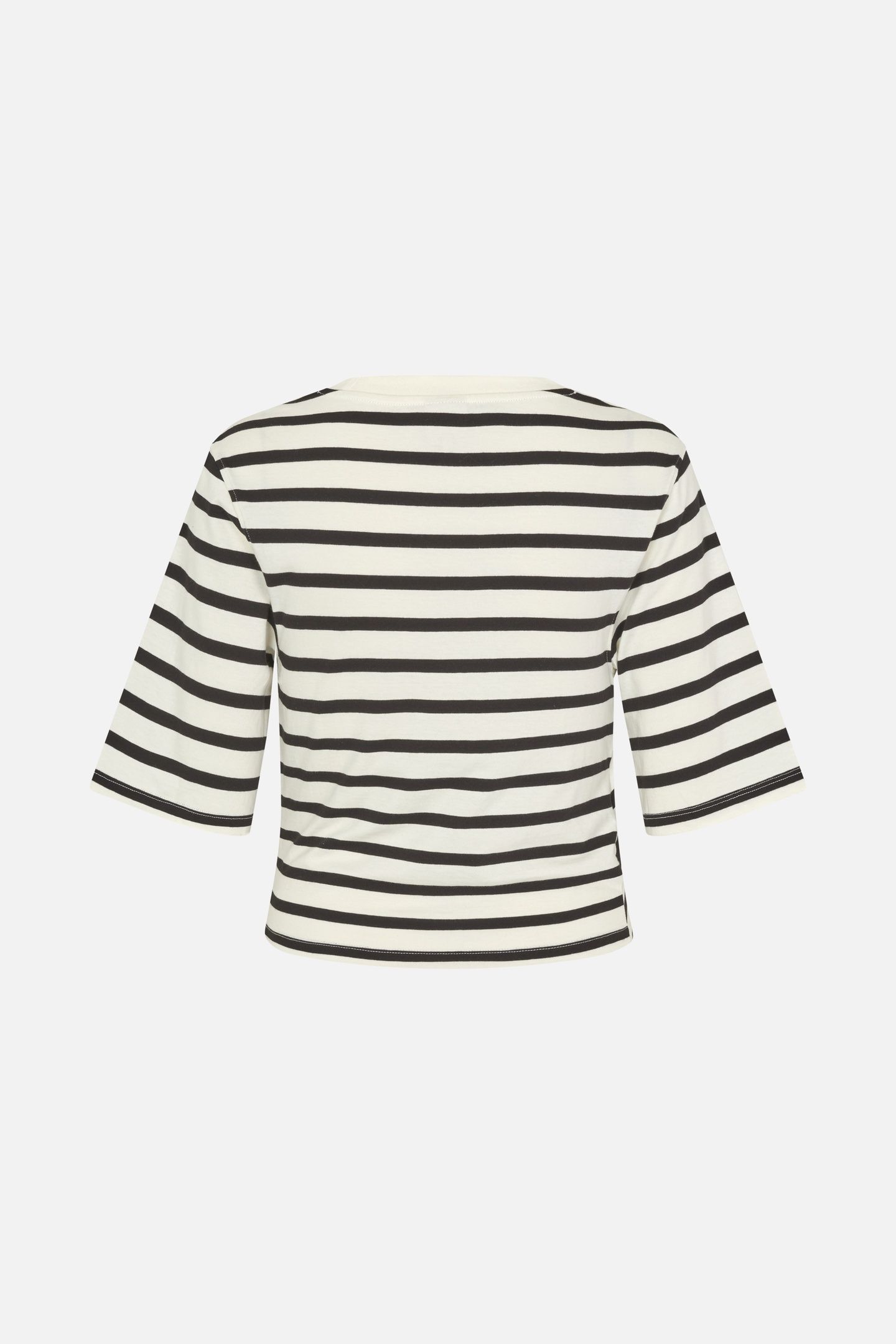 JALYA TOP BLACK WHISPER STRIPE 6