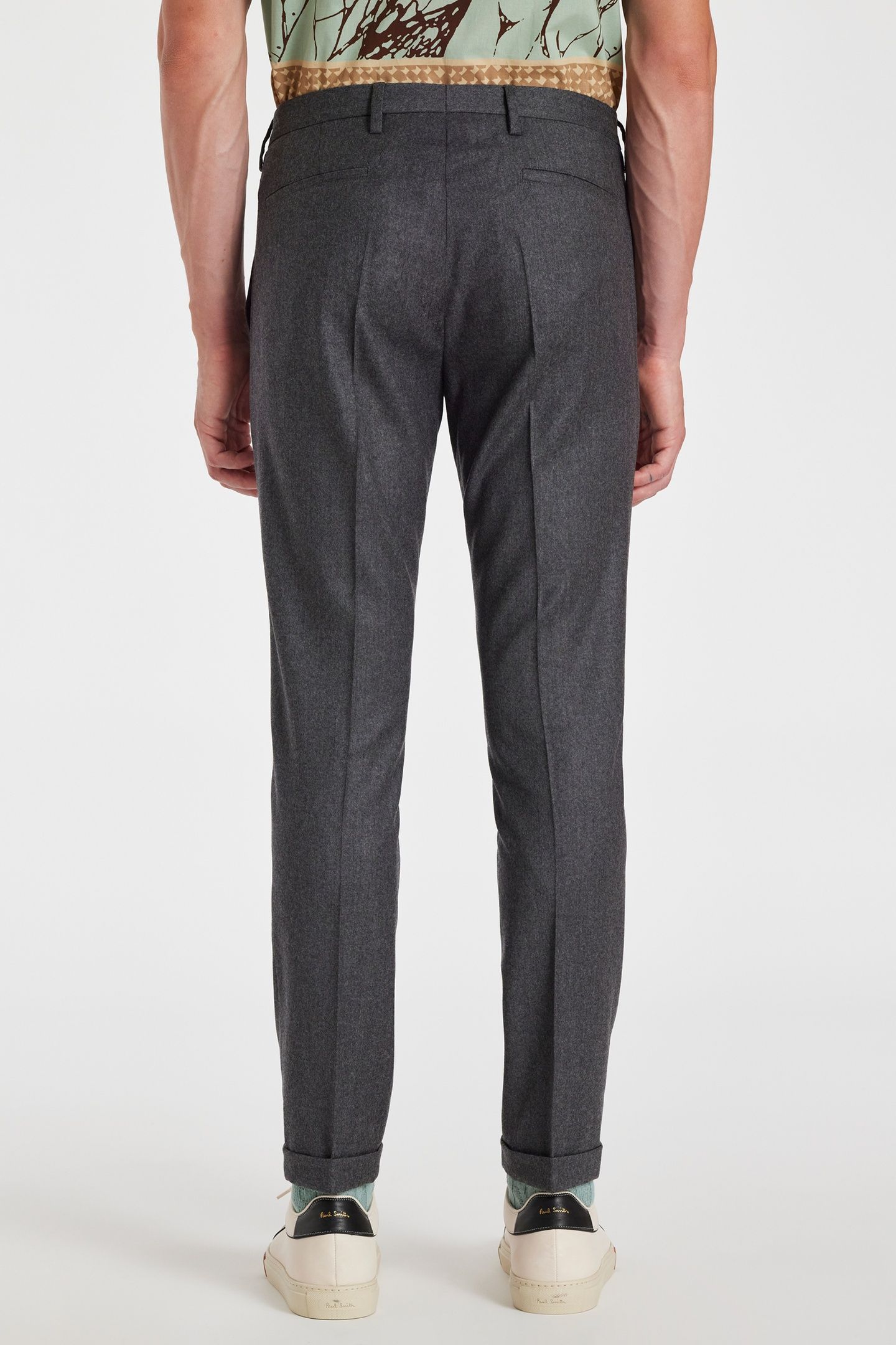 GENTS TROUSER GREY MELANGE 4
