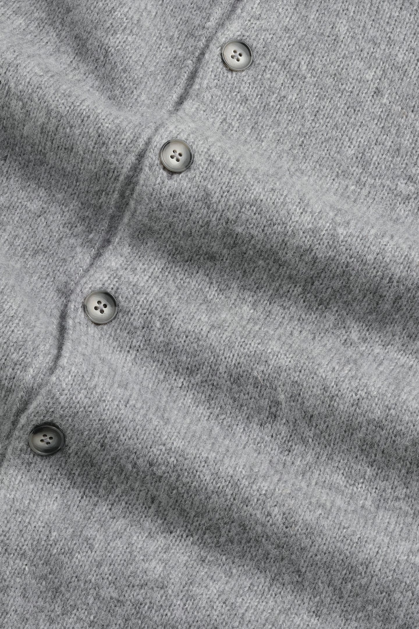 LEE POLO CARDIGAN 6598 GREY MEL. 5