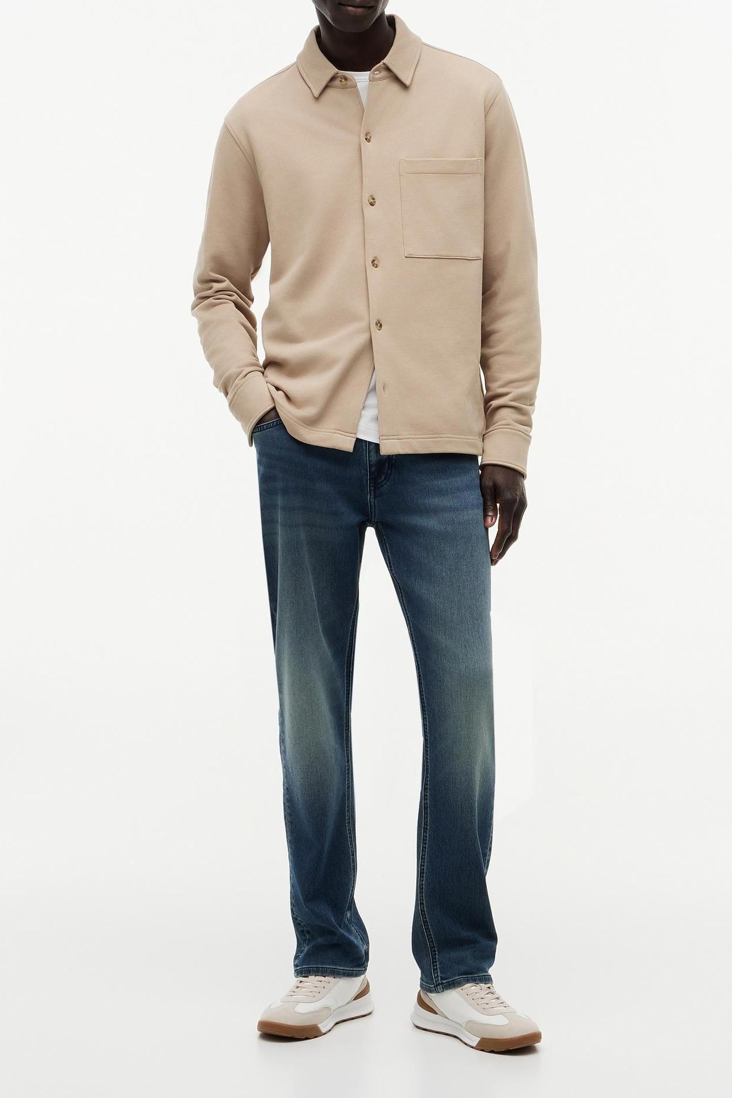 BUTTON-UP CHEST-POCKET JACKET BATIQUE KHAKI 2