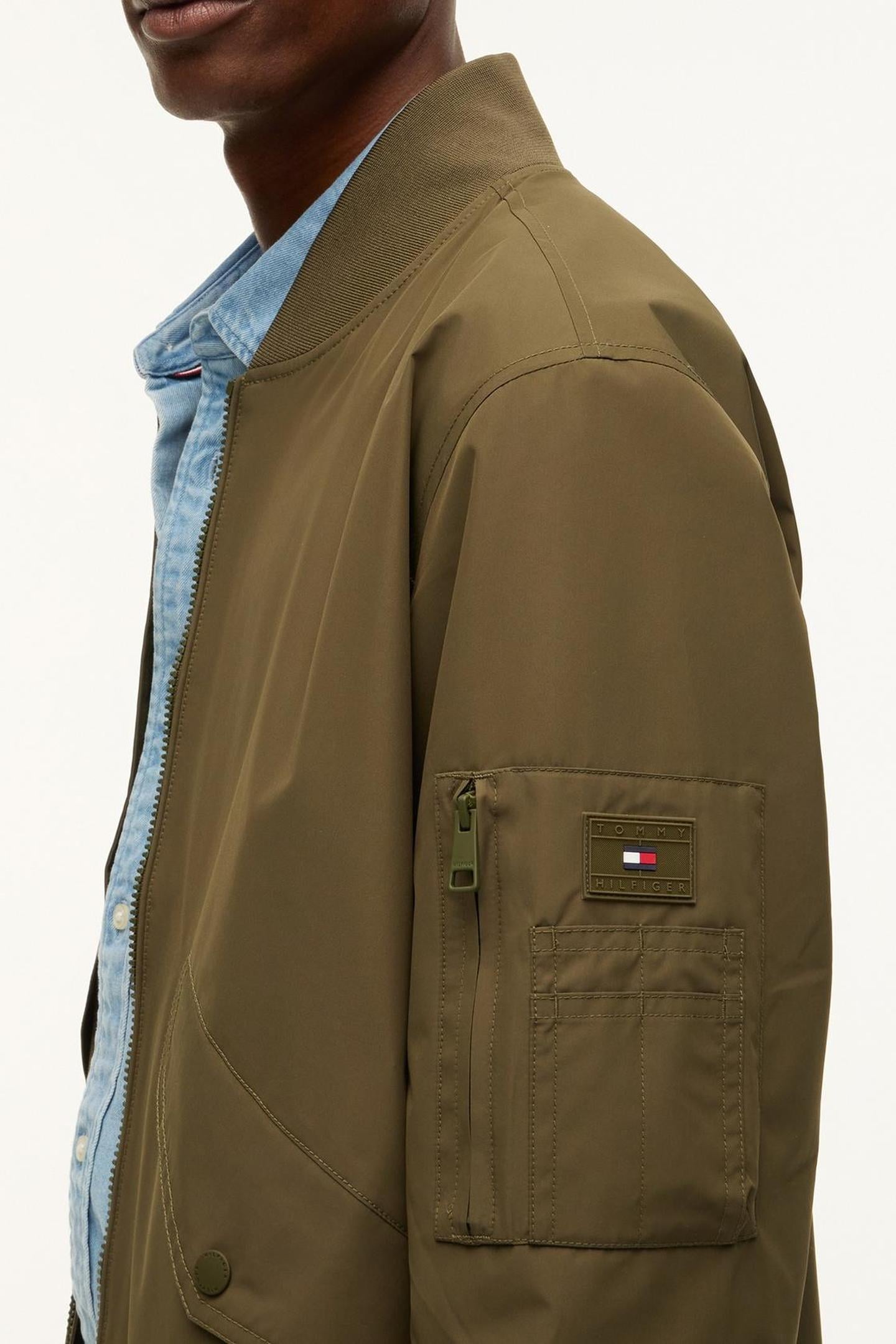 PACKABLE BOMBER PLATINUM OLIVE 5