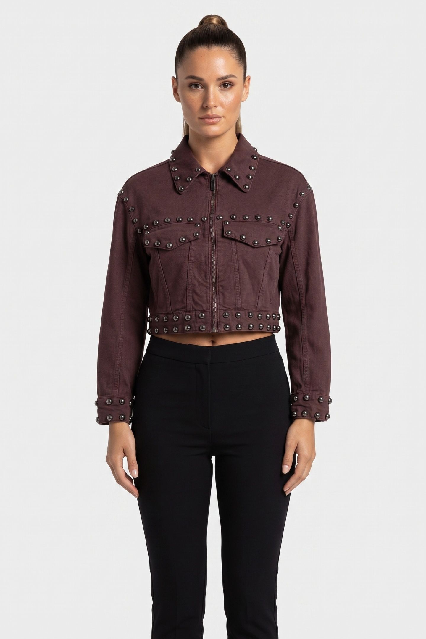 PA HASSANA JACKET BROWN 1