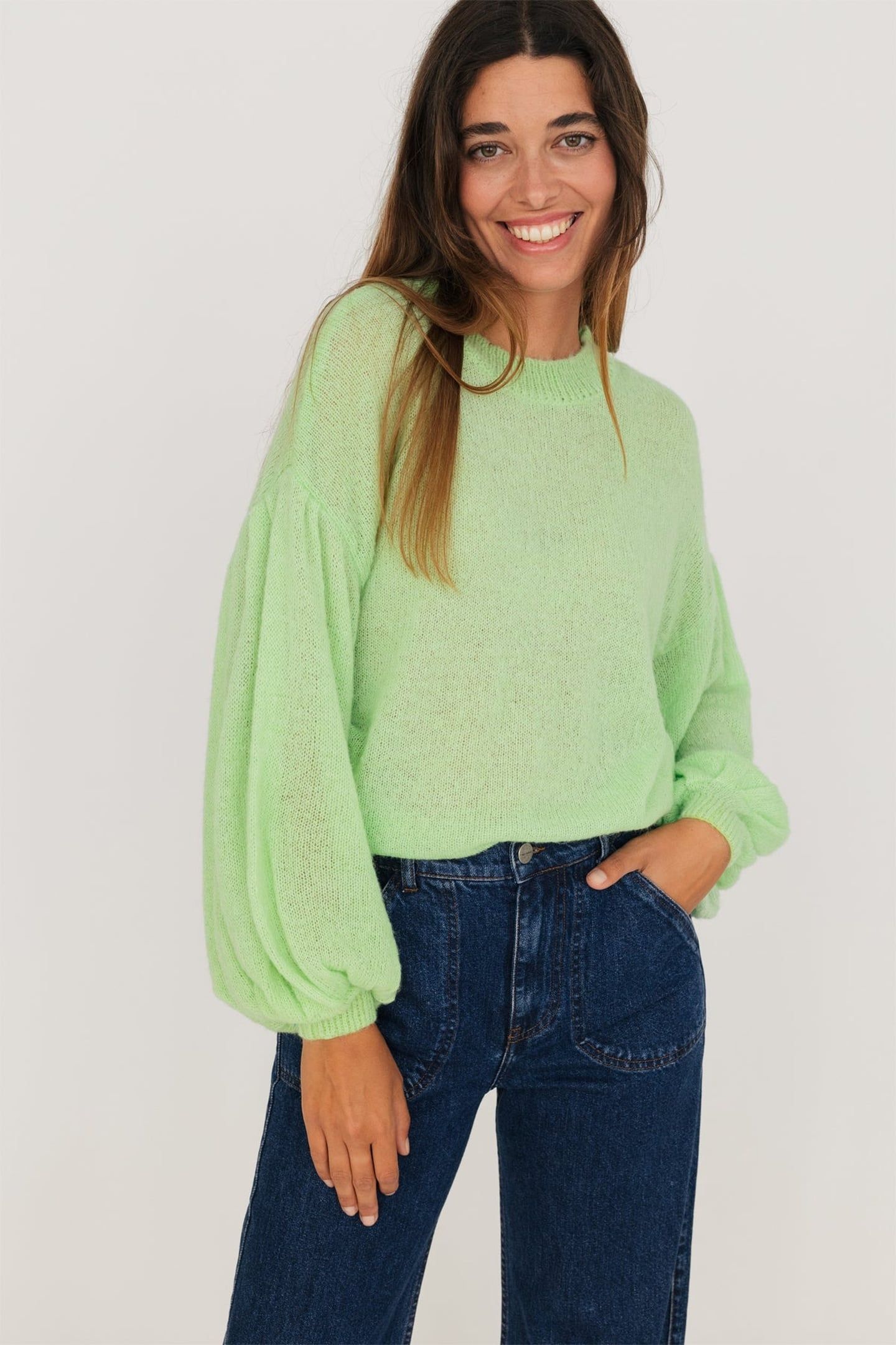 BEECHEY KNIT TEA GREEN 2