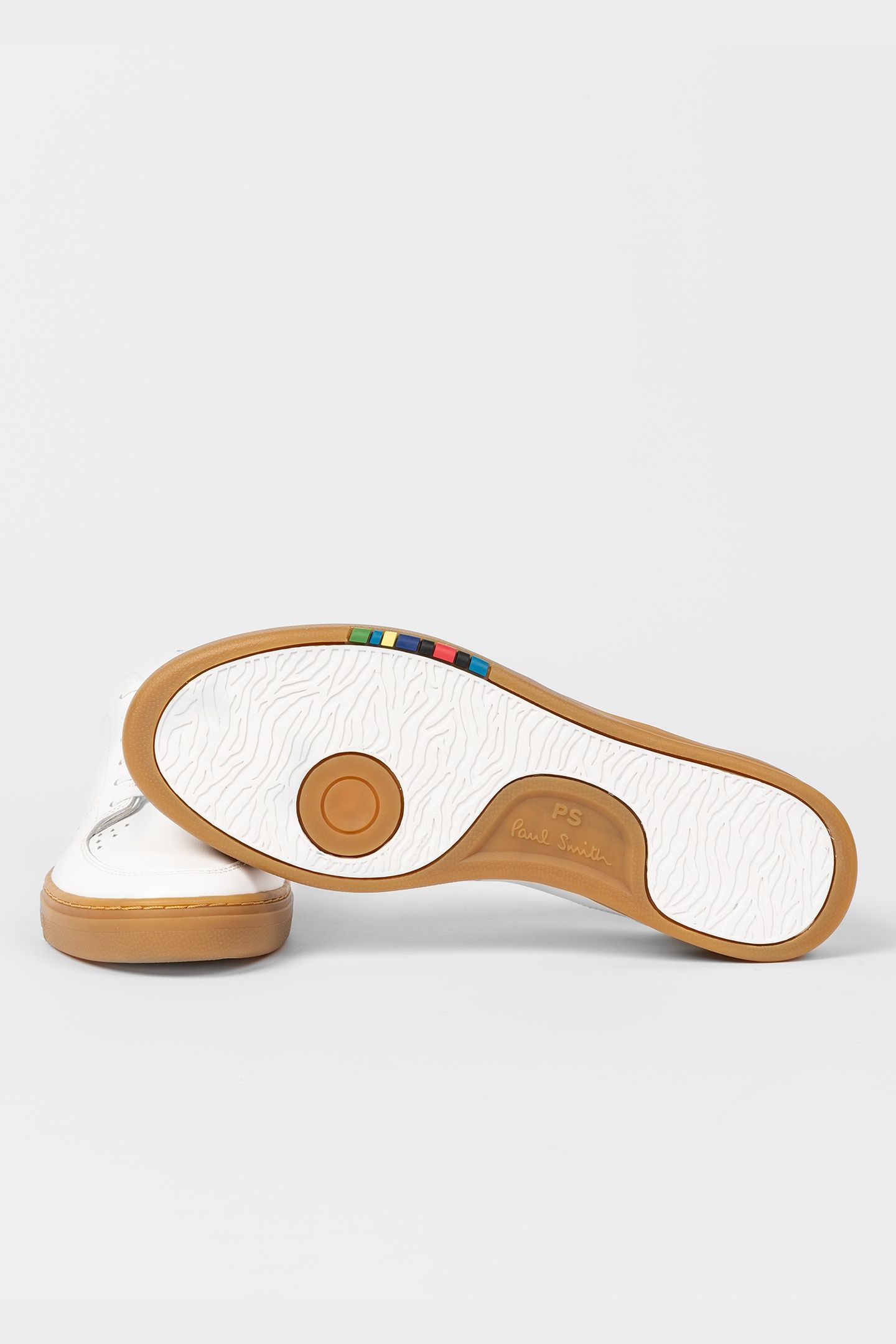 MENS SHOE COSMO WHITE GUM SOLE WHITE 4