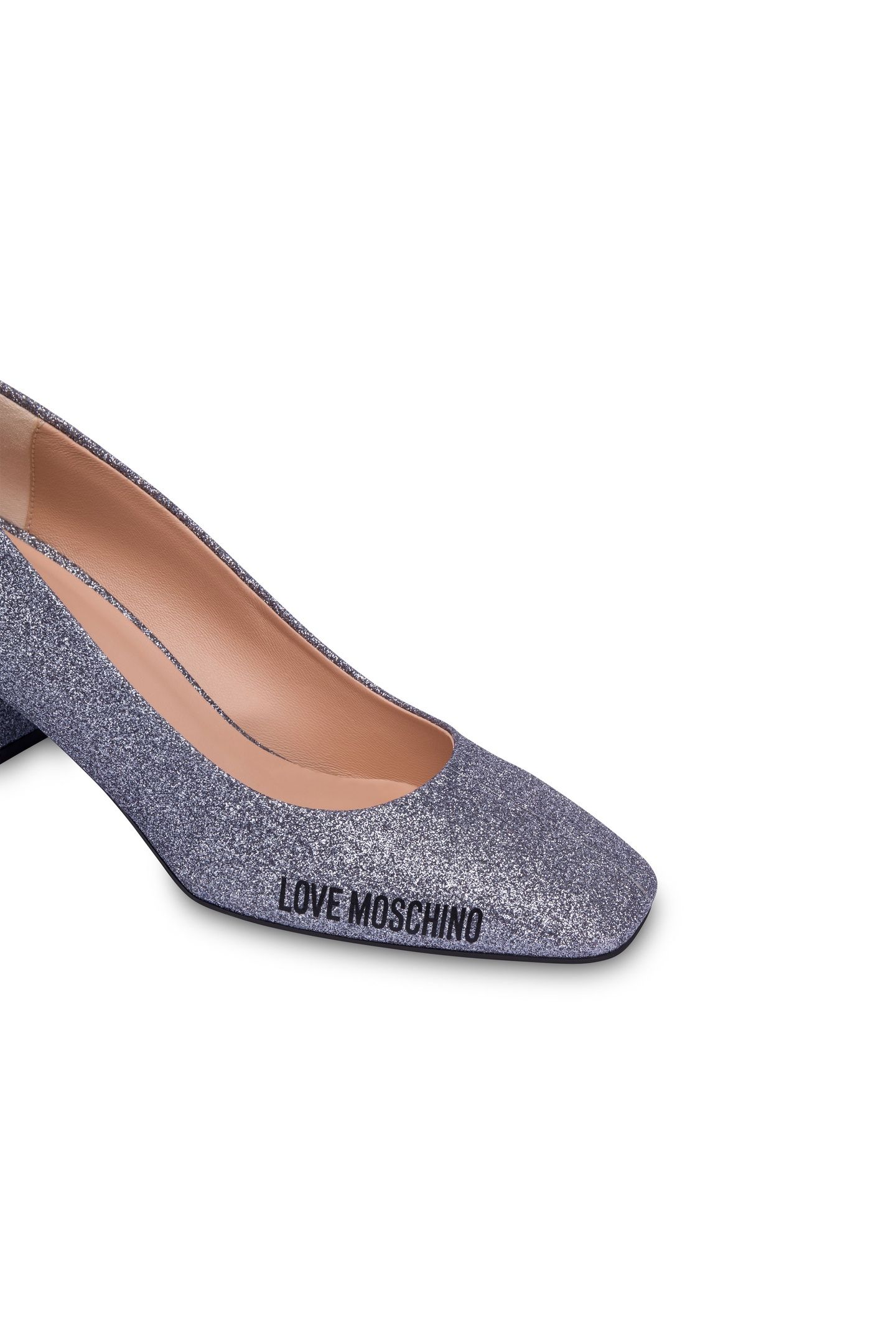 GLITTER PUMPS GREY 3