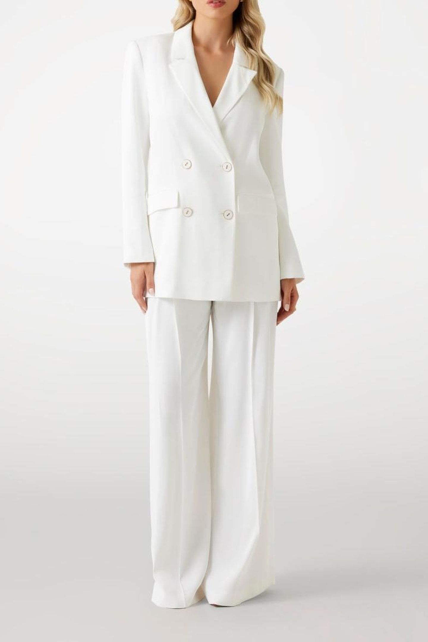 NINA TAILORED WIDE L WHITE PEAKS 2