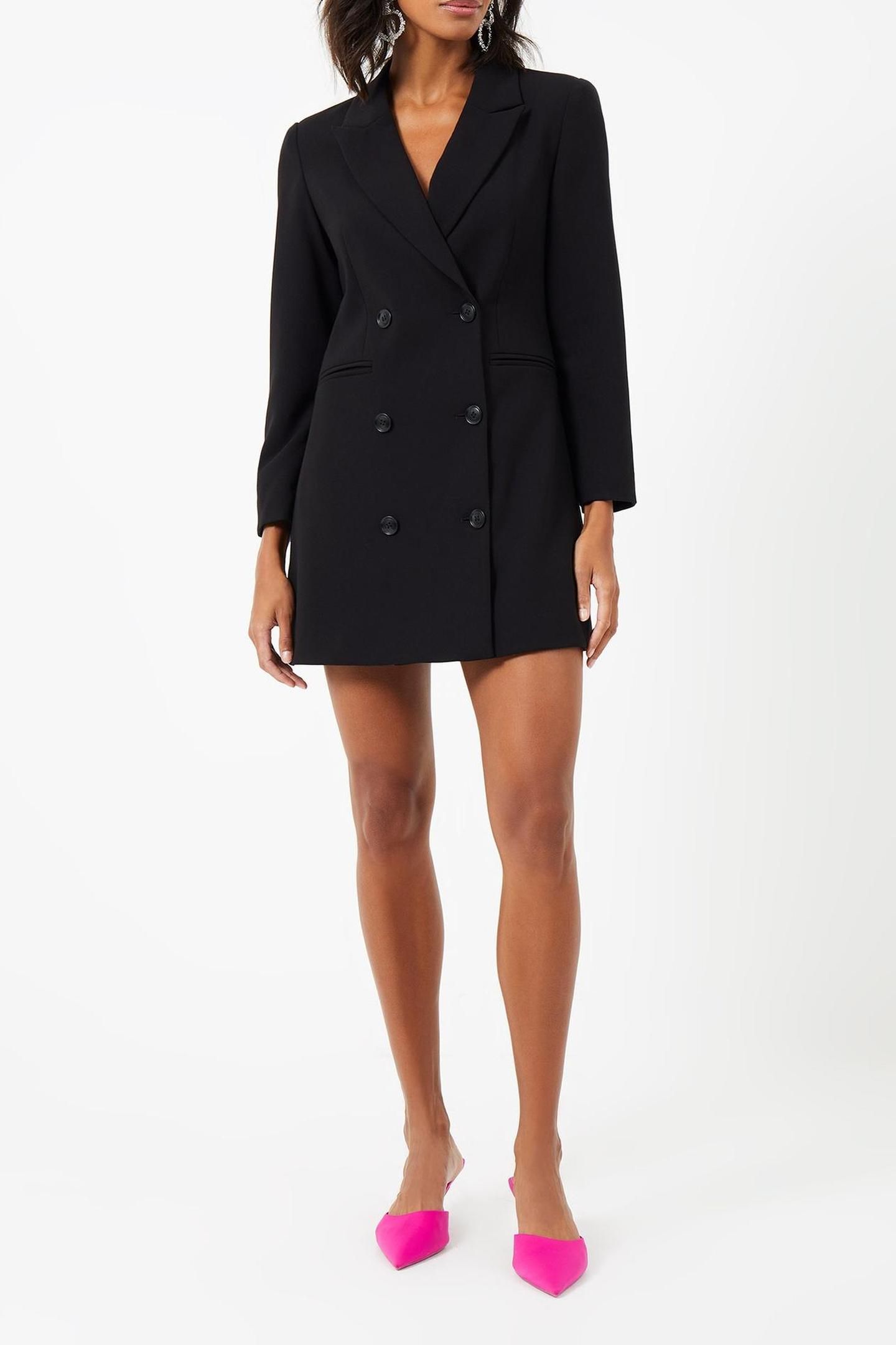 WHISPER BLAZER DRESS BLACK 2