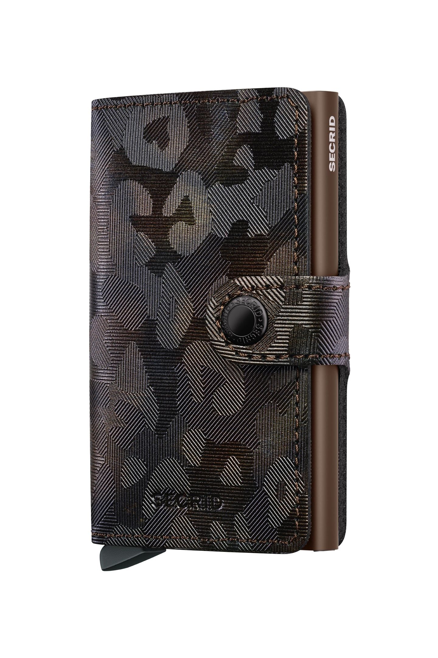 UNISEX MINIWALLET JUNGLE BROWN 1