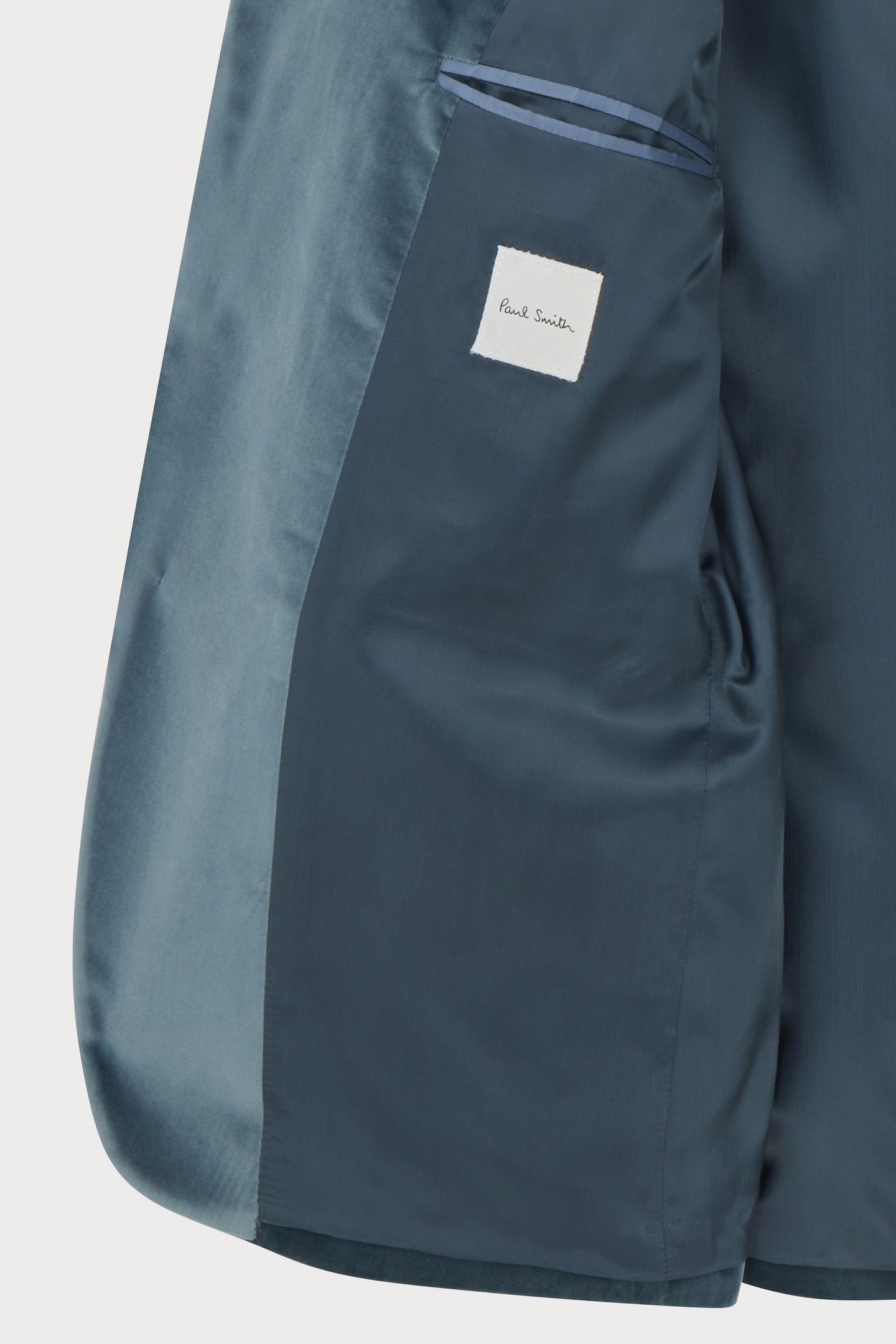MENS TAILORED FIT 2 BUTTON JACKET GREYISH BLUE 3