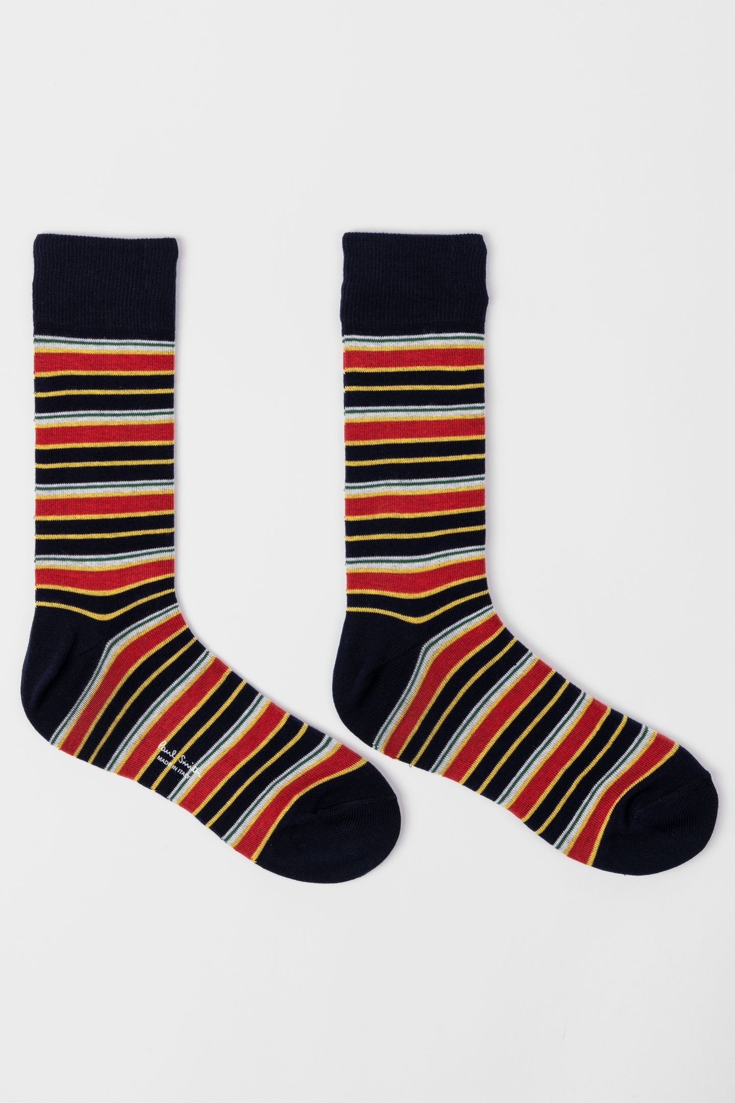 MEN SOCK EMILIO STRIPE NAVY 5