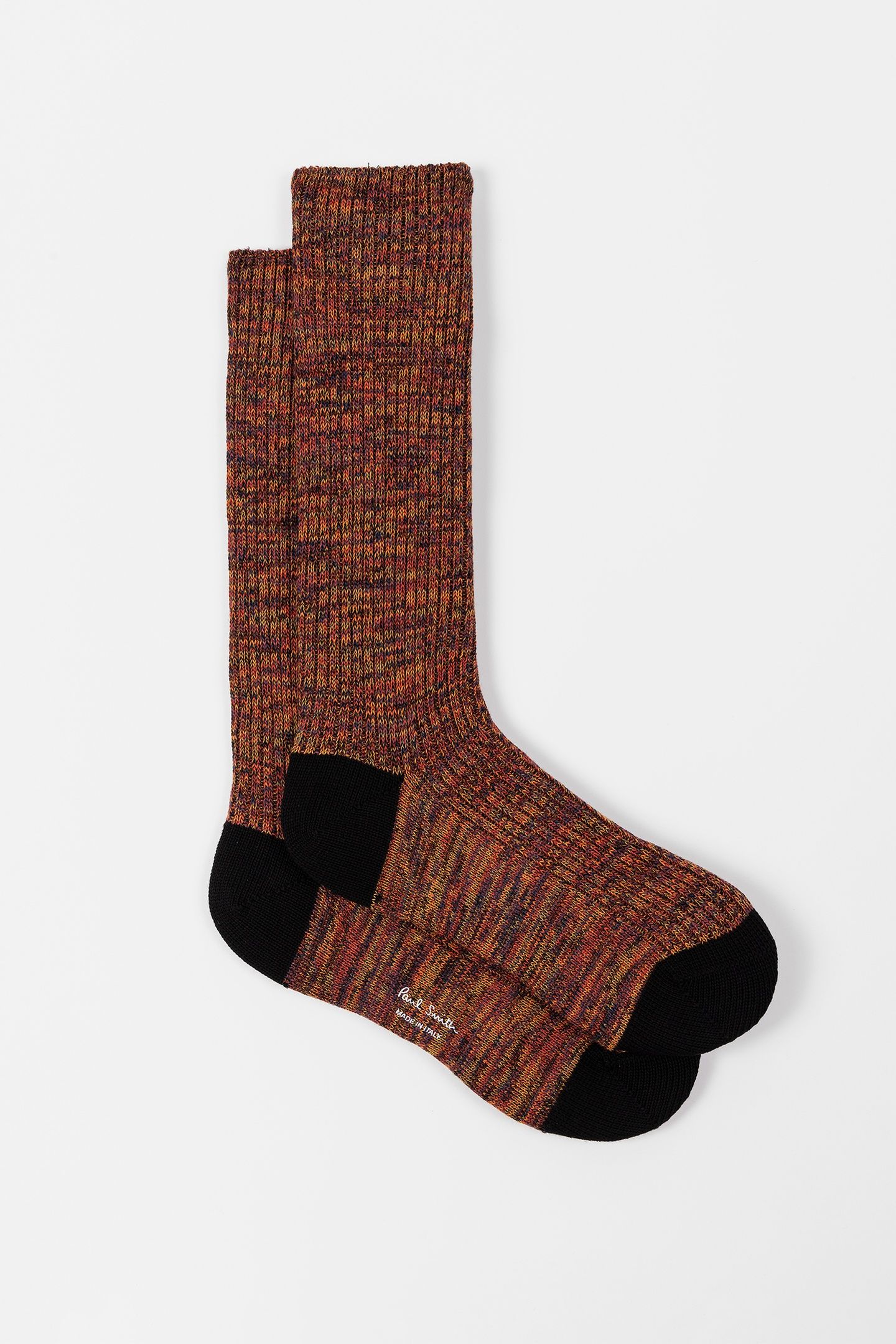 MEN SOCK HECTOR CHUNKY BLACK 2