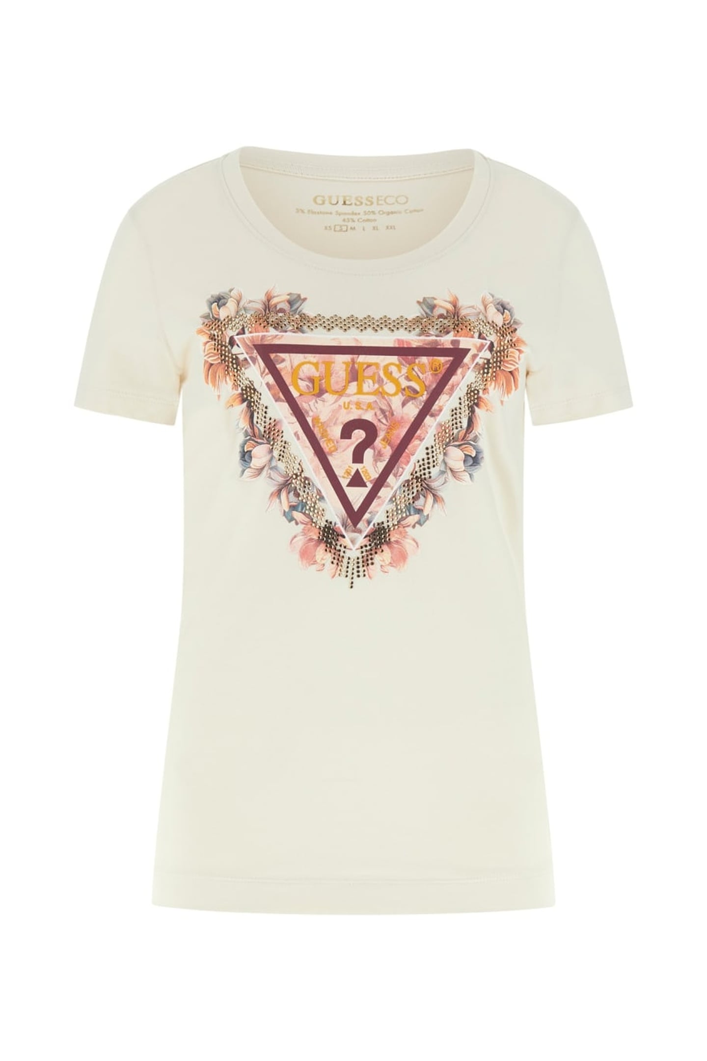 SS TRIANGLE FLOWERS VANILLA BLUSH 5