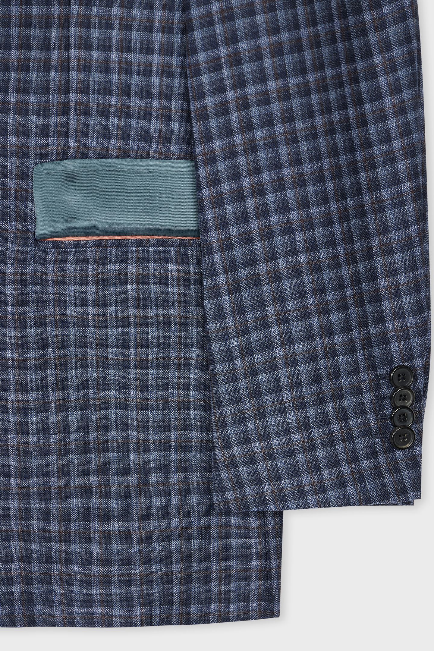 MENS TAILORED FIT 2 BUTTON SUIT NAVY 3