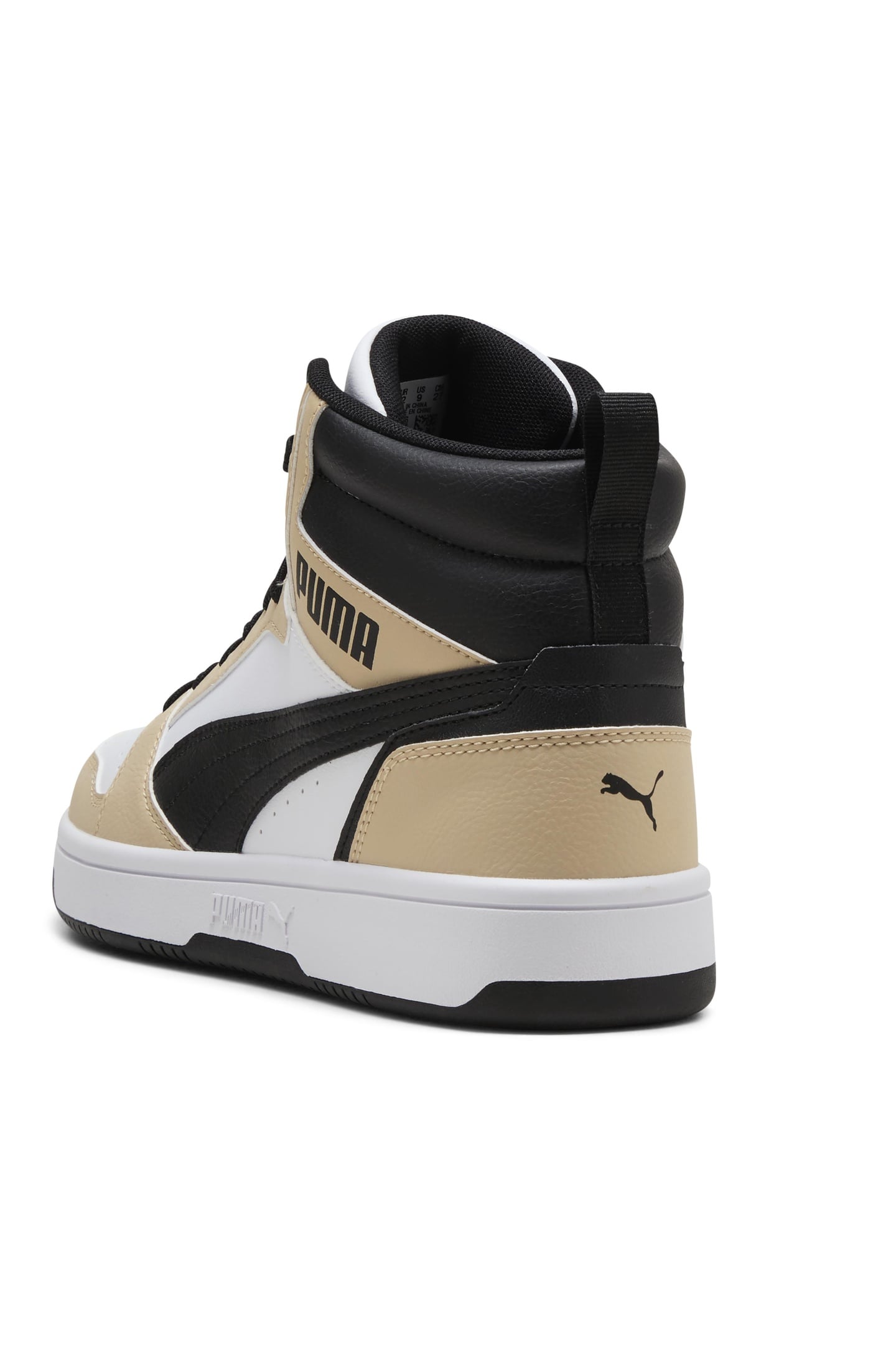 UNISEX REBOUND V6 TOASTED ALMOND-BLACK-WHITE 2