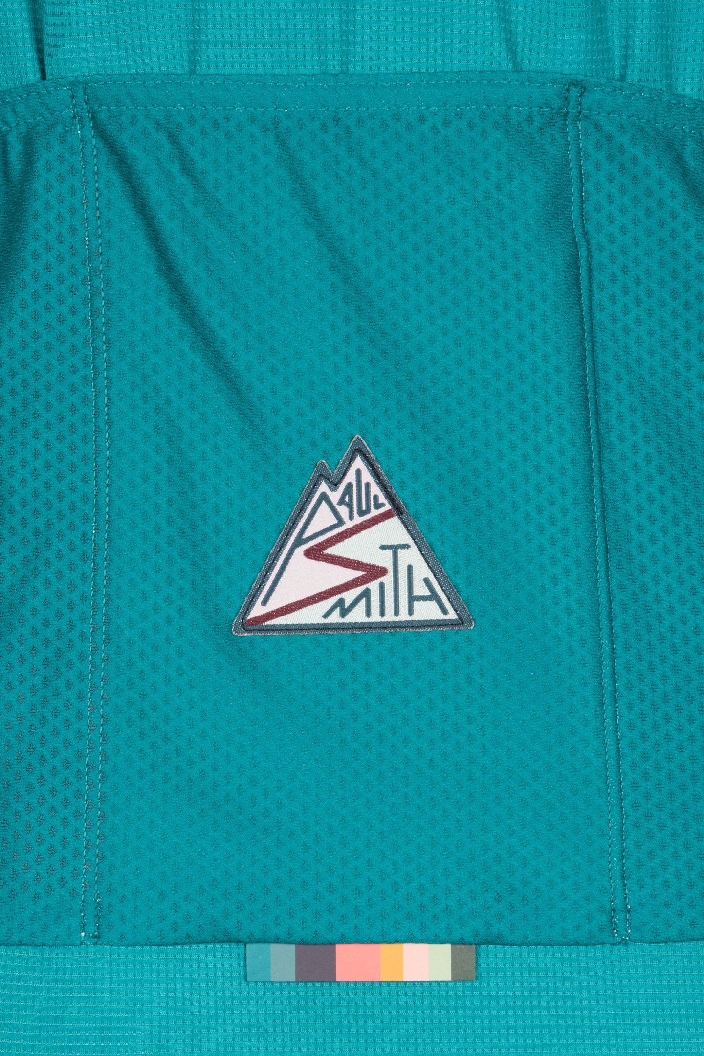 MENS CYCLE JERSEY S/S ARTIST STRIPE PETROL GREEN 6