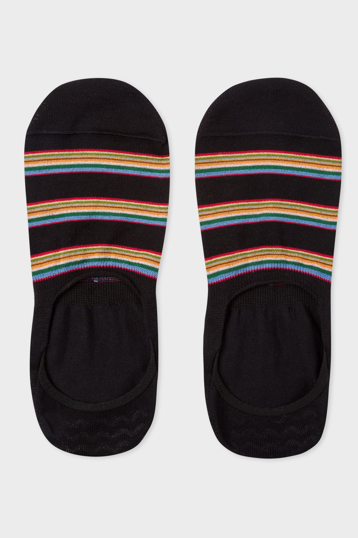 MEN SOCK NO SHW MLT BLK BLACK 2