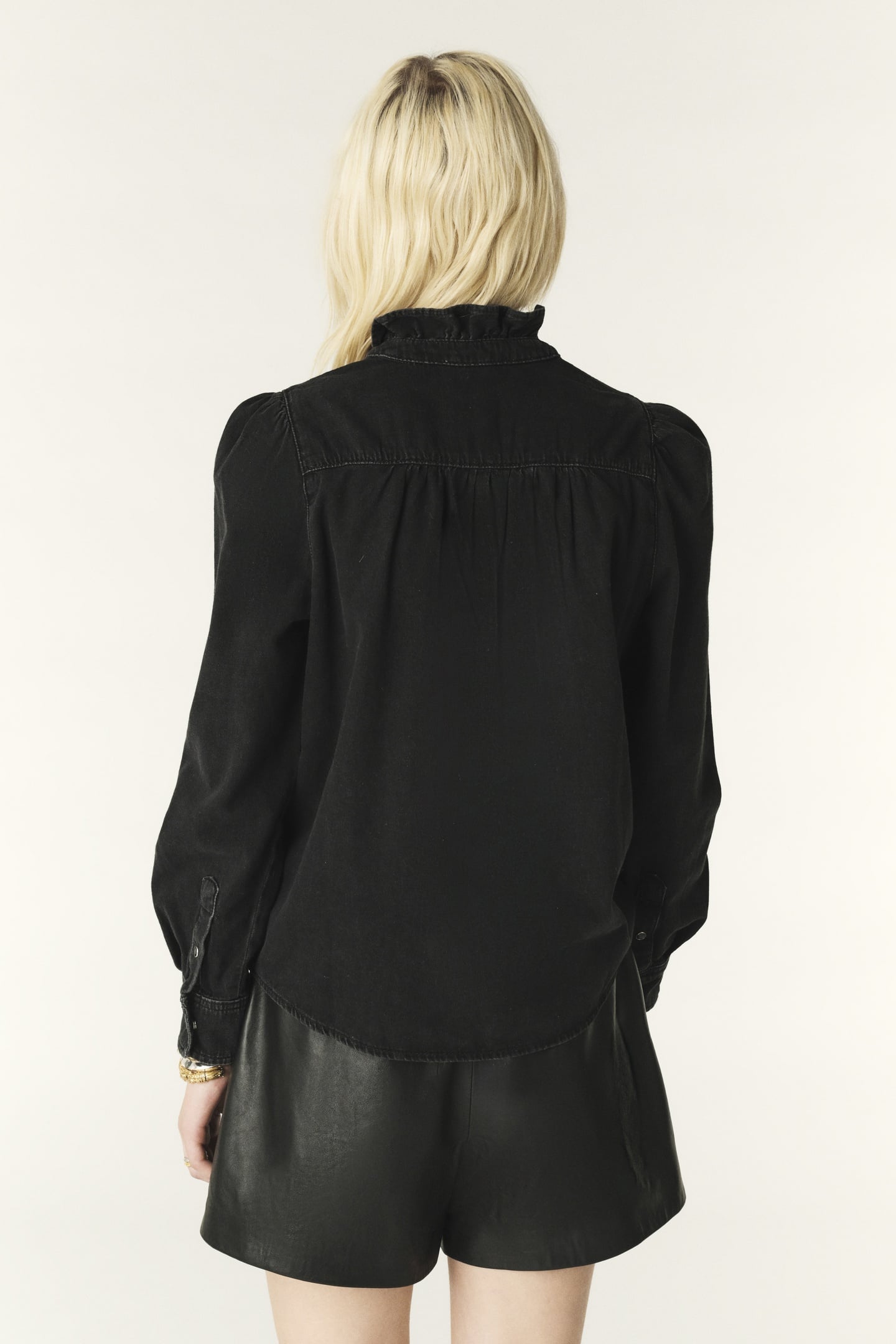 LONG SLEEVES BLOUSE BLACK 2