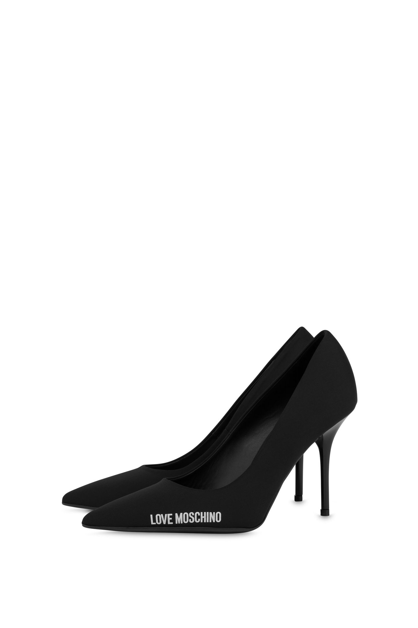 RUBBER LOGO NEOPRENE PUMPS BLACK 2