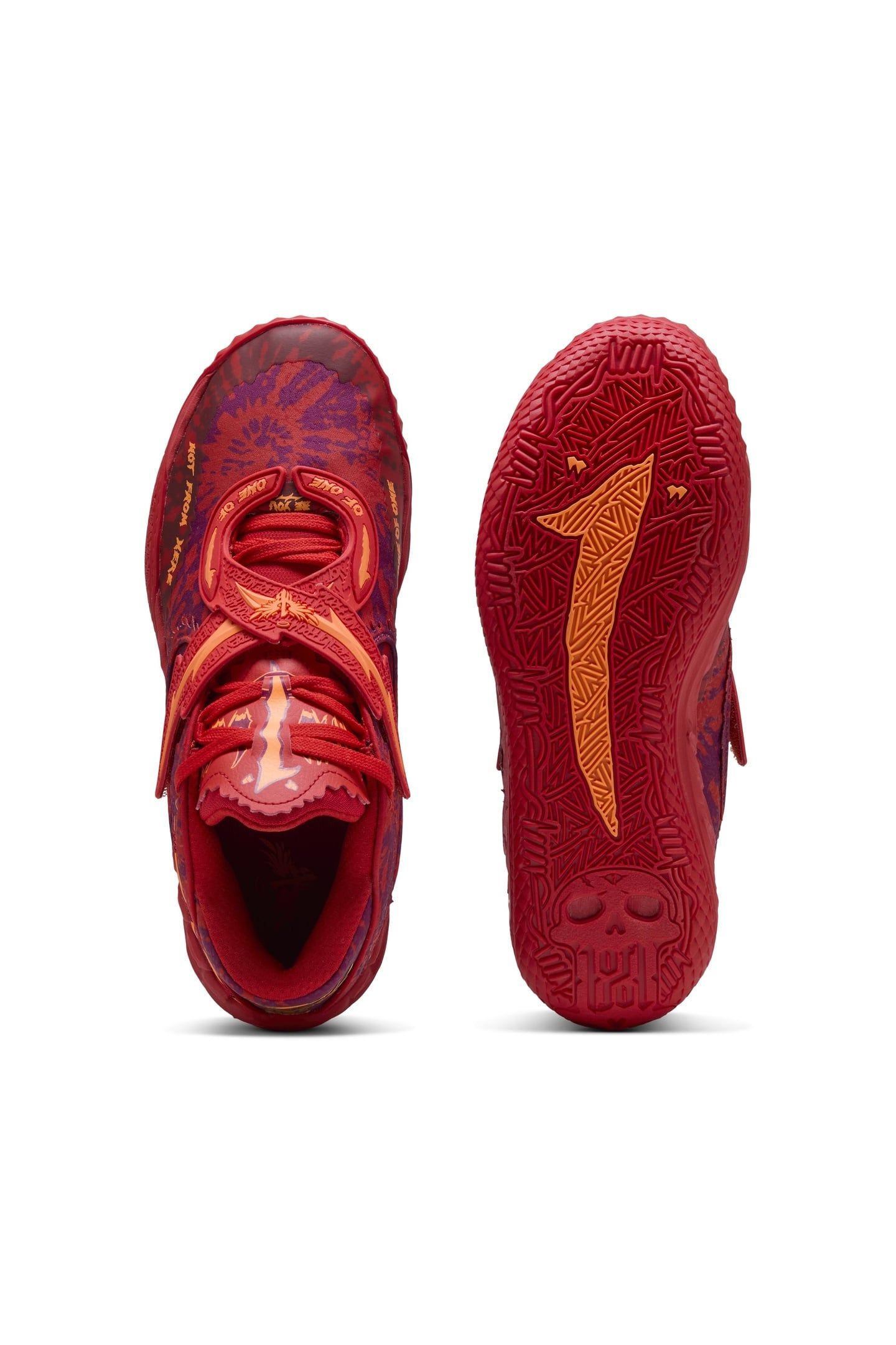 UNISEX MB.05 CROWD SURF RED-MAGENTA GLEAM-FLURO ORANGE PES 8