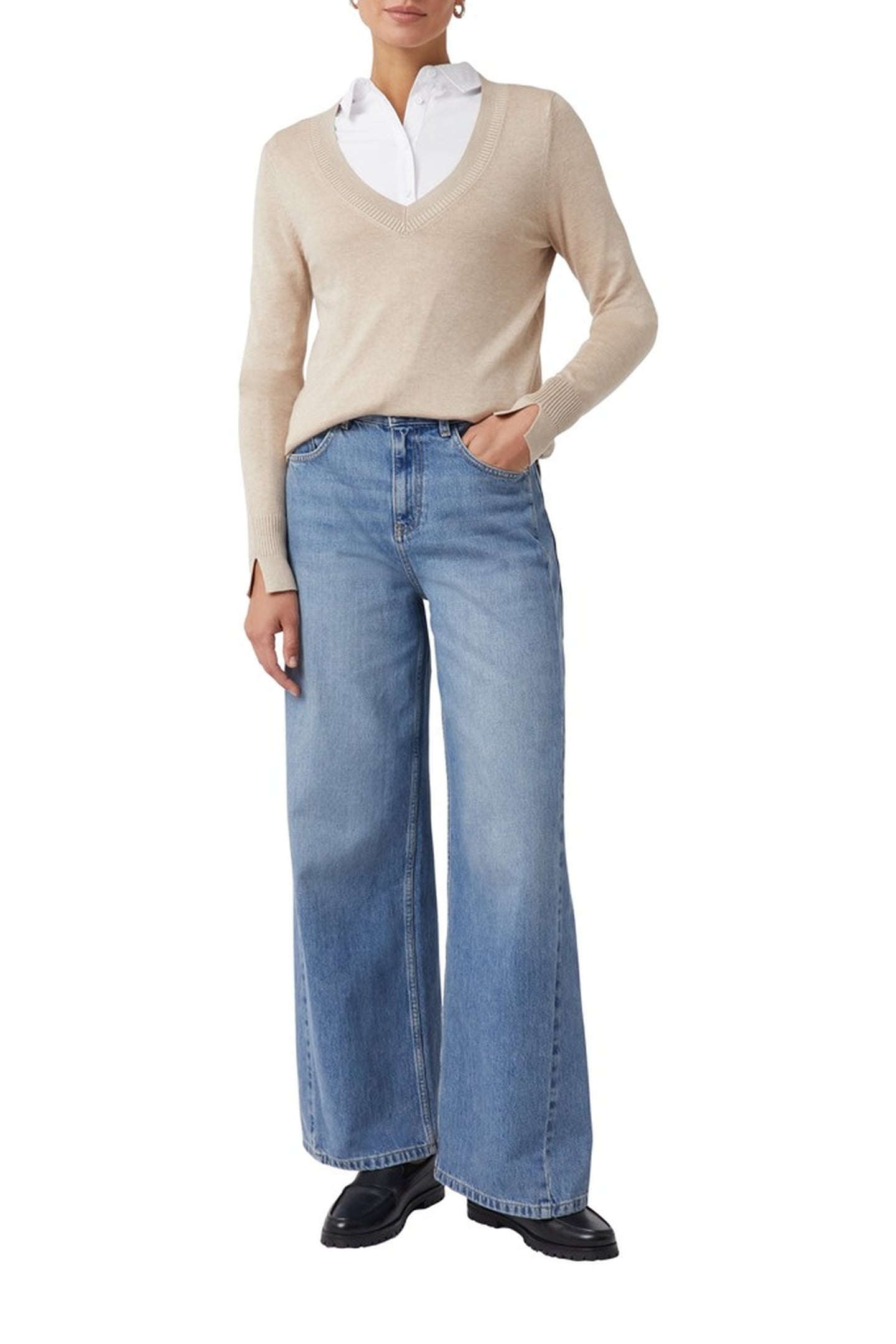 COMMA PULLOVER BEIGE 2