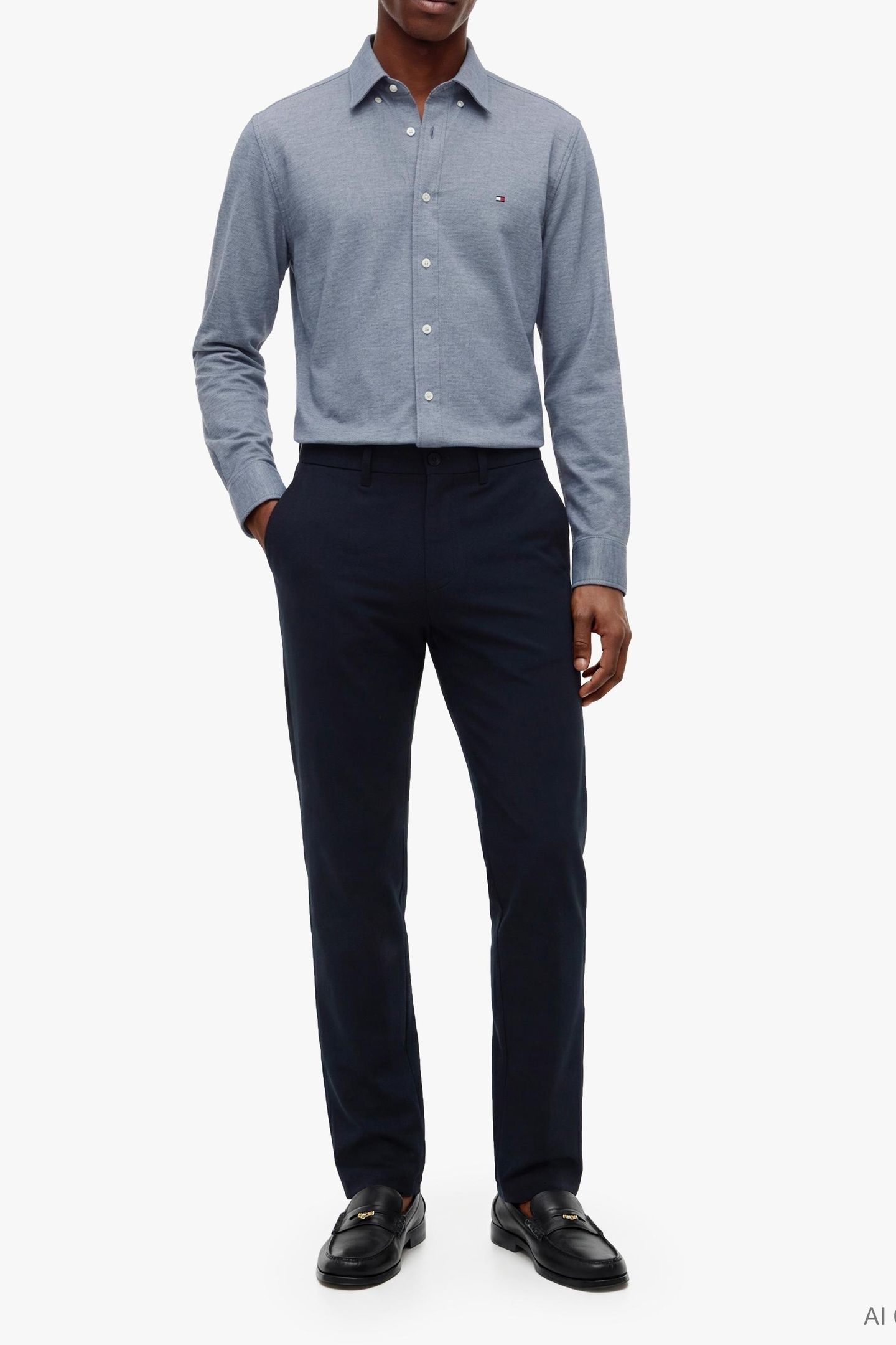 DENTON KNIT TECH CHINO NAVY BLUE 2