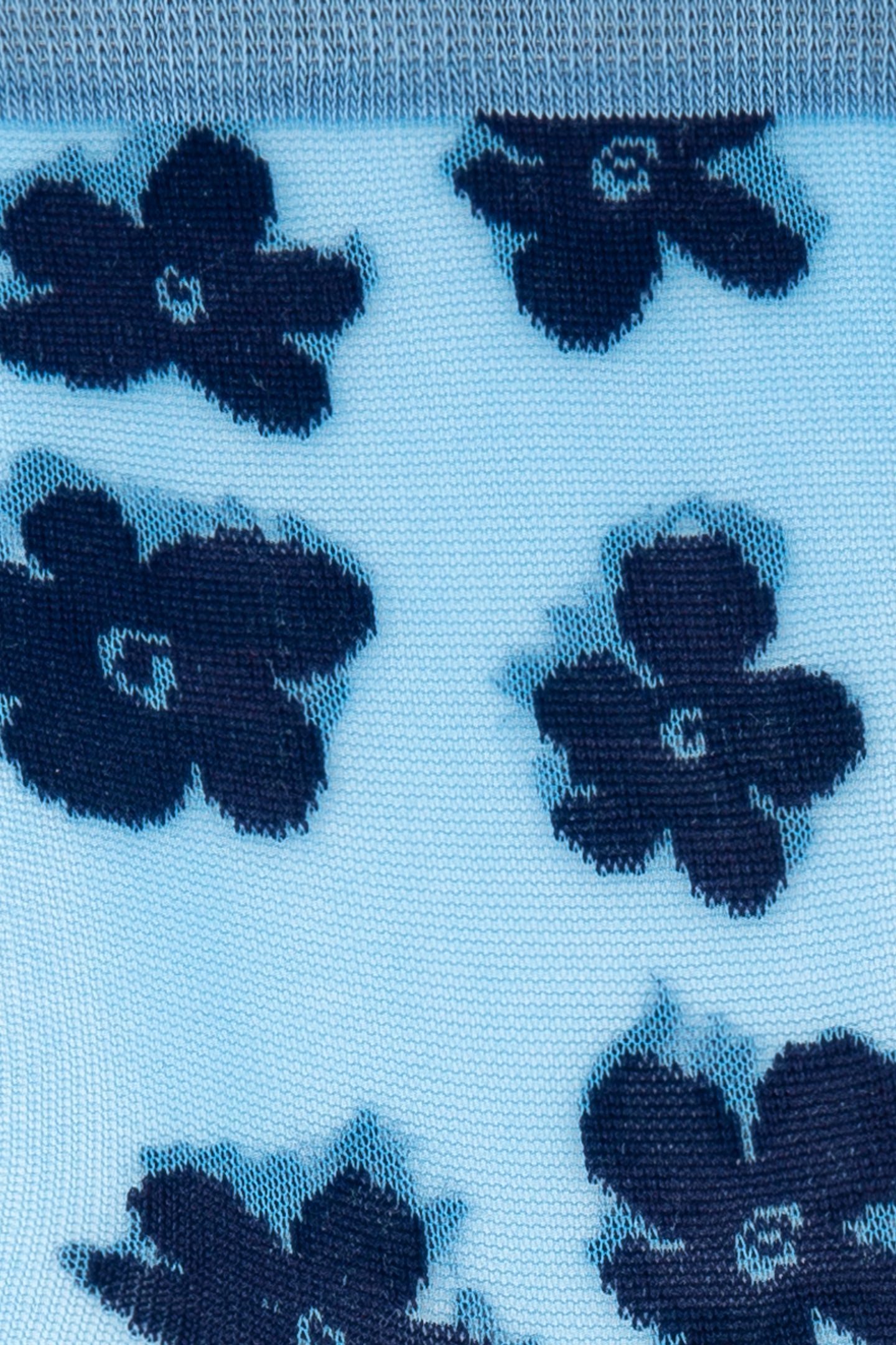 WOMEN SOCK SHEER TURQUOISE 4