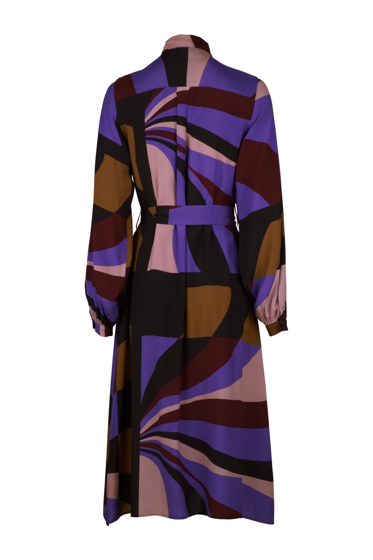 FILIPPA DRESS PURPLE PATTERN 4