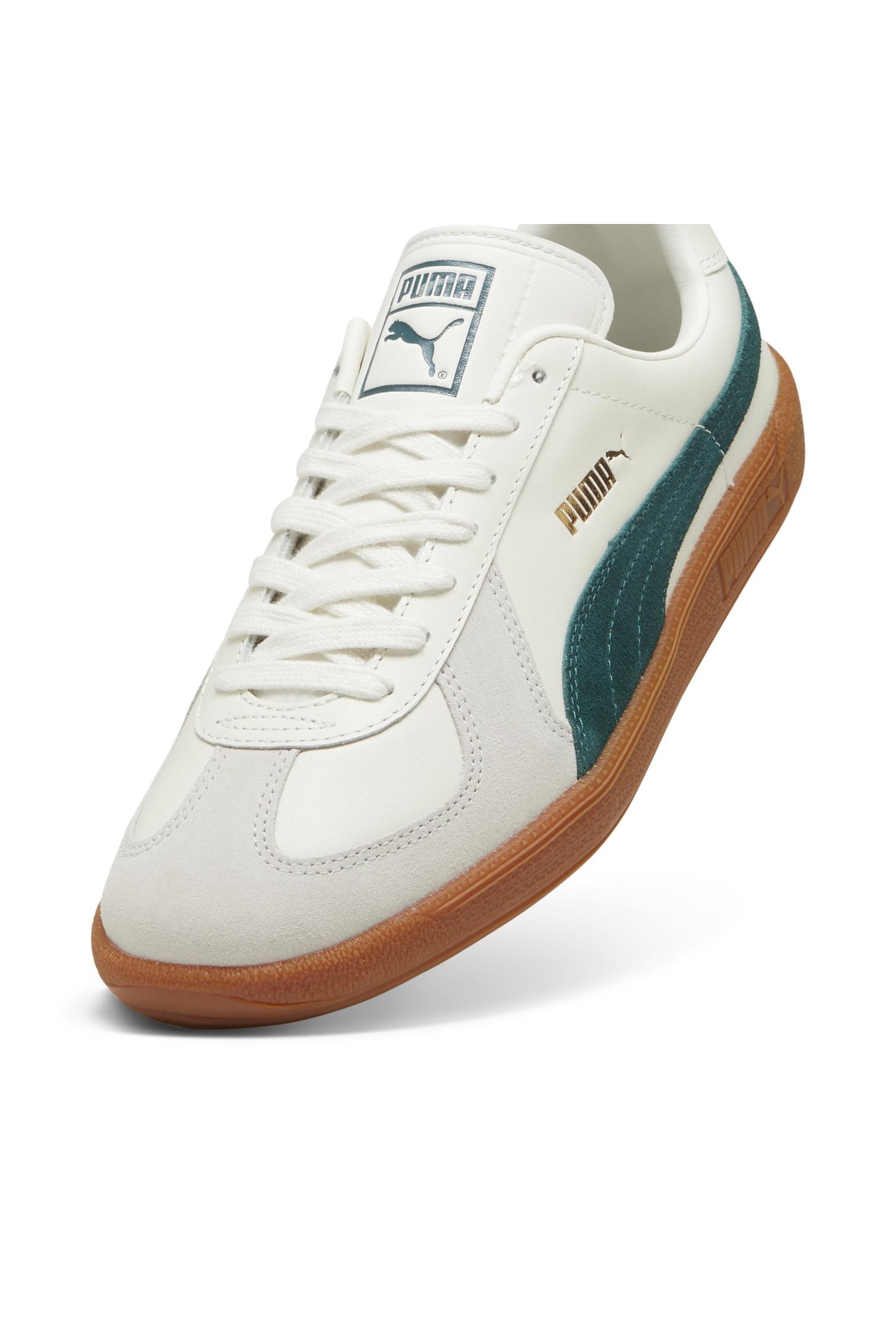 UNISEX ARMY TRAINER WARM WHITE-DARK MYRTLE 2