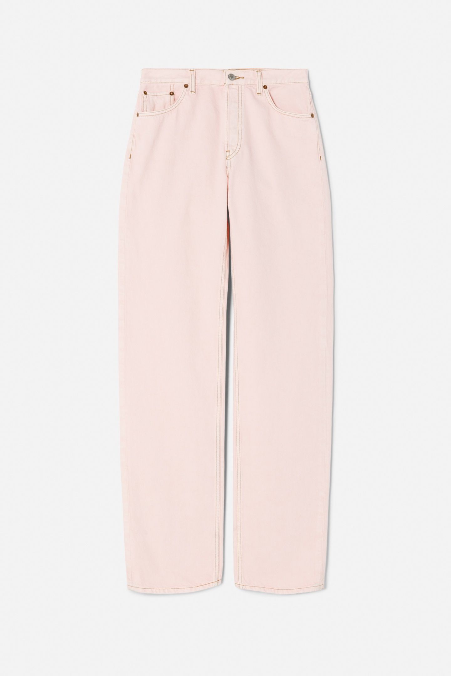 LOOSE LONG WASHED PINK 3