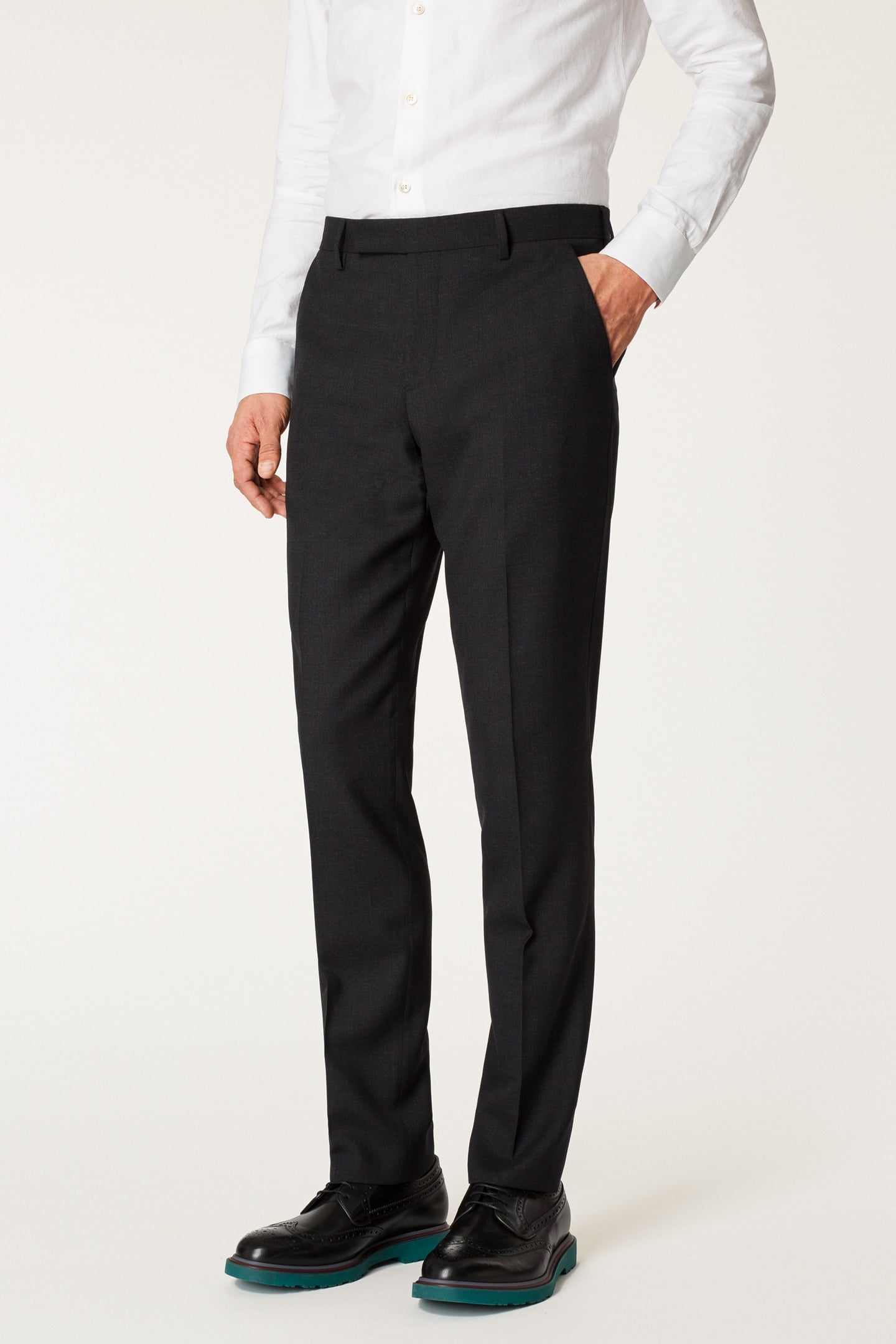 GENTS SLIM FIT TROUSER SLATE 1
