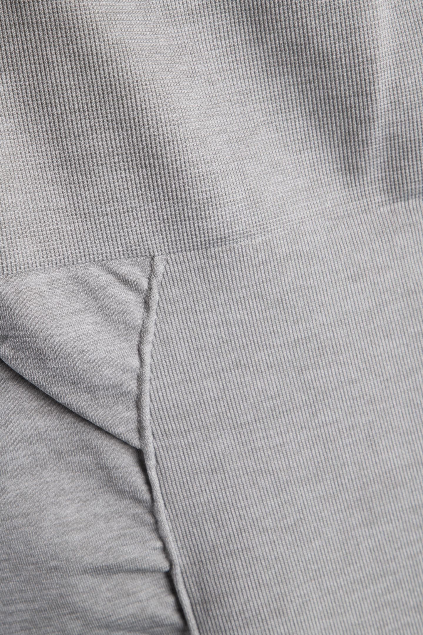 SYNC HIGH-WAISTED PERFORATED 7/8 LIGHT GREY HEATHER 6