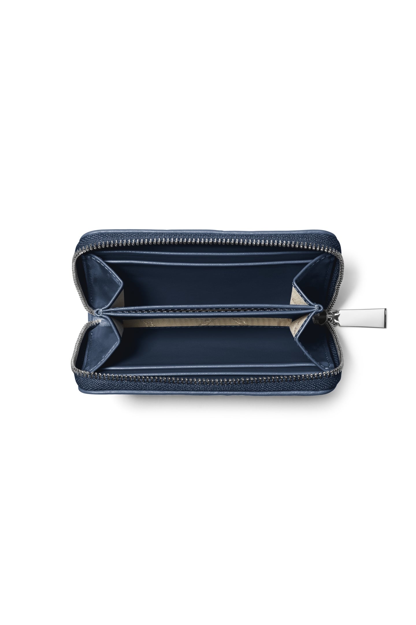 SMALL ZIP AROUND CARD CASE NAVY 3