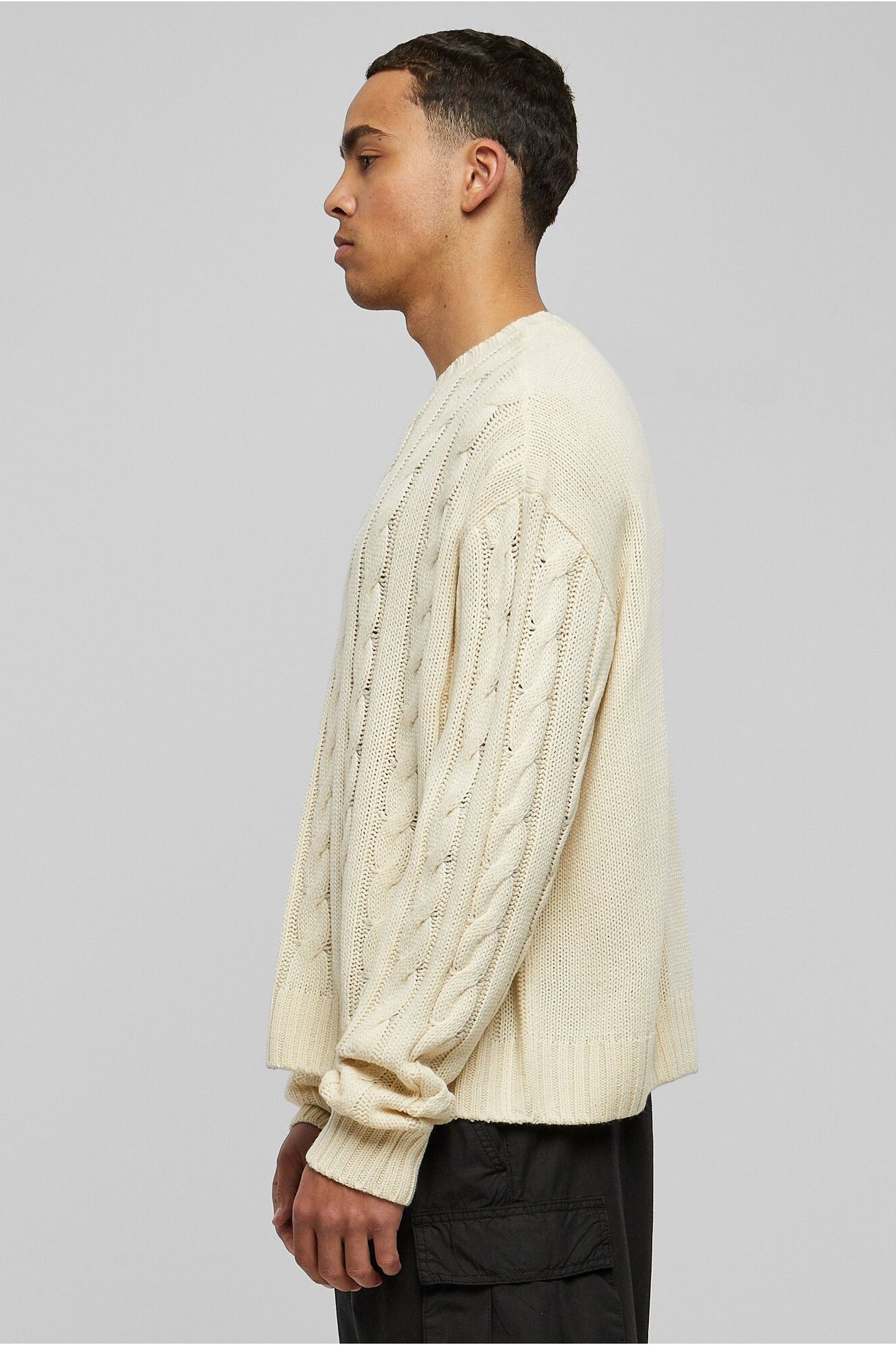 BOXY SWEATER SAND 3