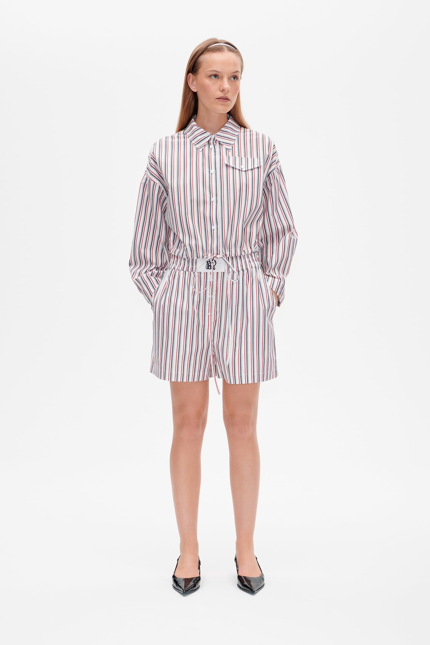 NATIE SHORTS HAUTE RED STRIPE 2