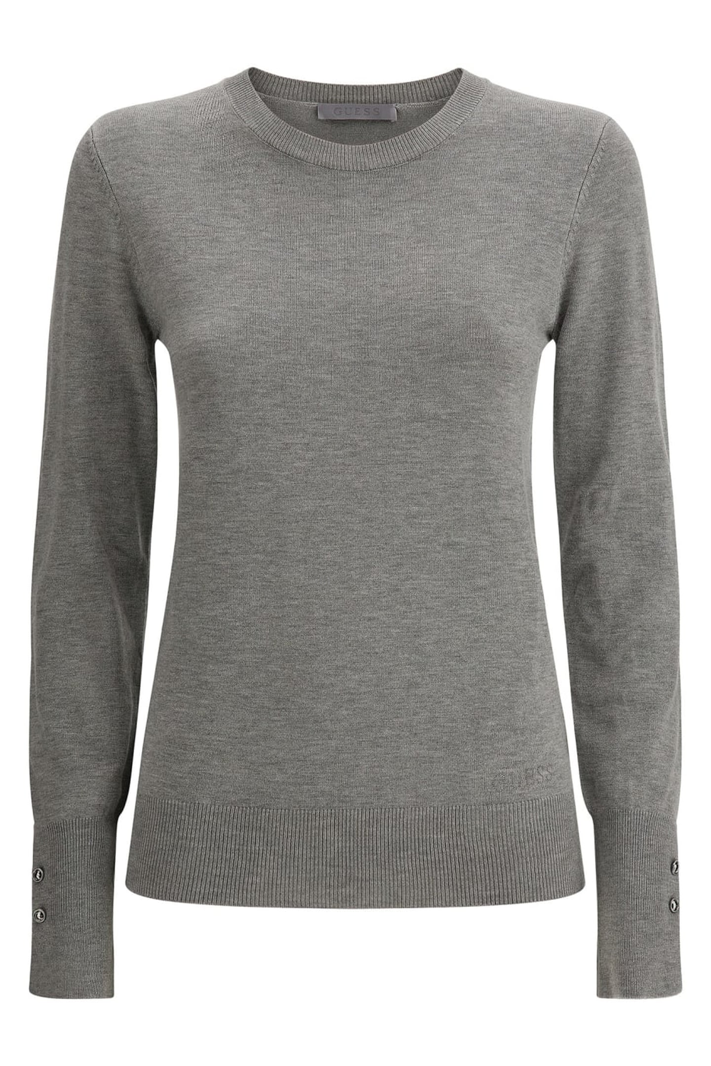 ELINOR RN LS SWTR LIGHT STONE HEATHER 4