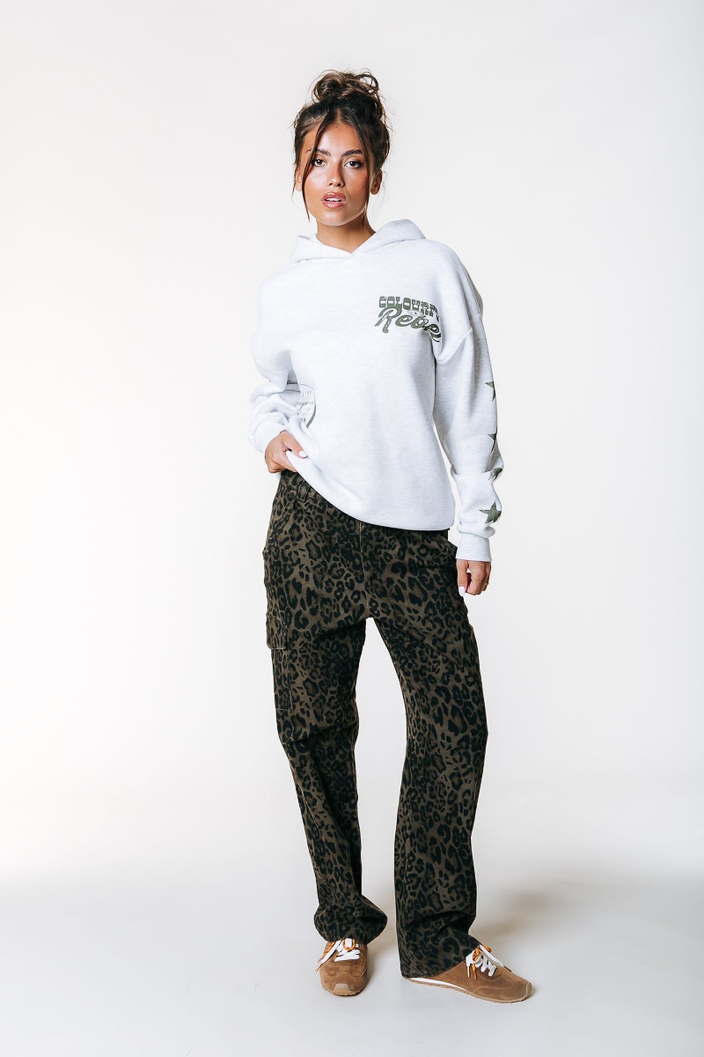 ADAM LEOPARD WORKER PANTS ARMY 1