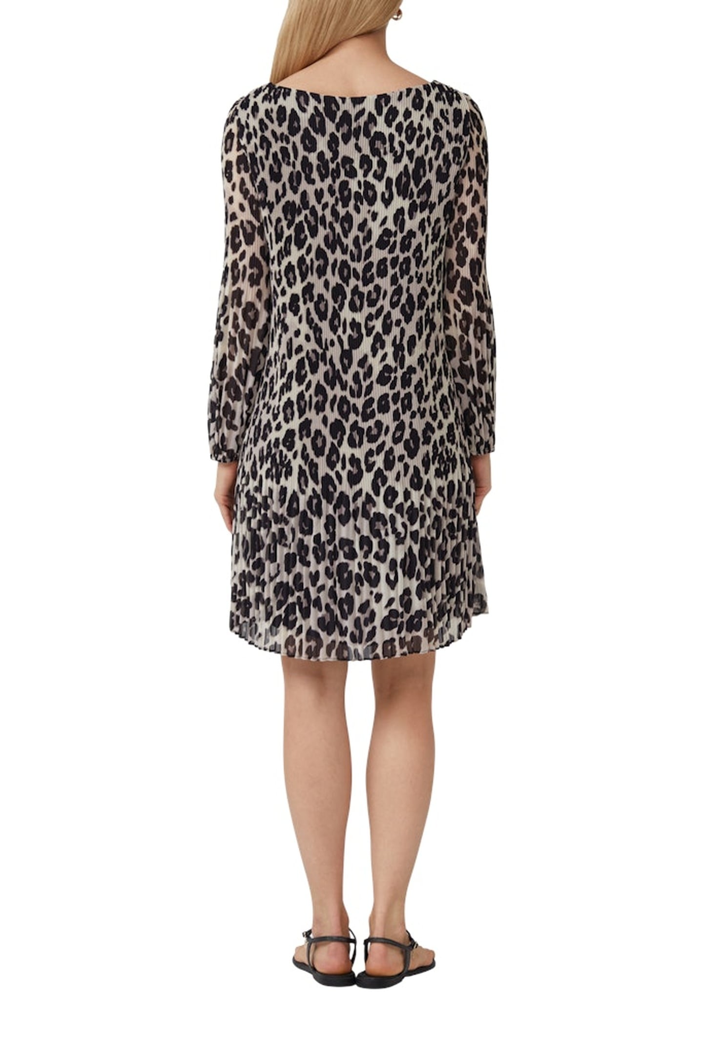 S.OLIVER DRESSES GREY/BLACK 2