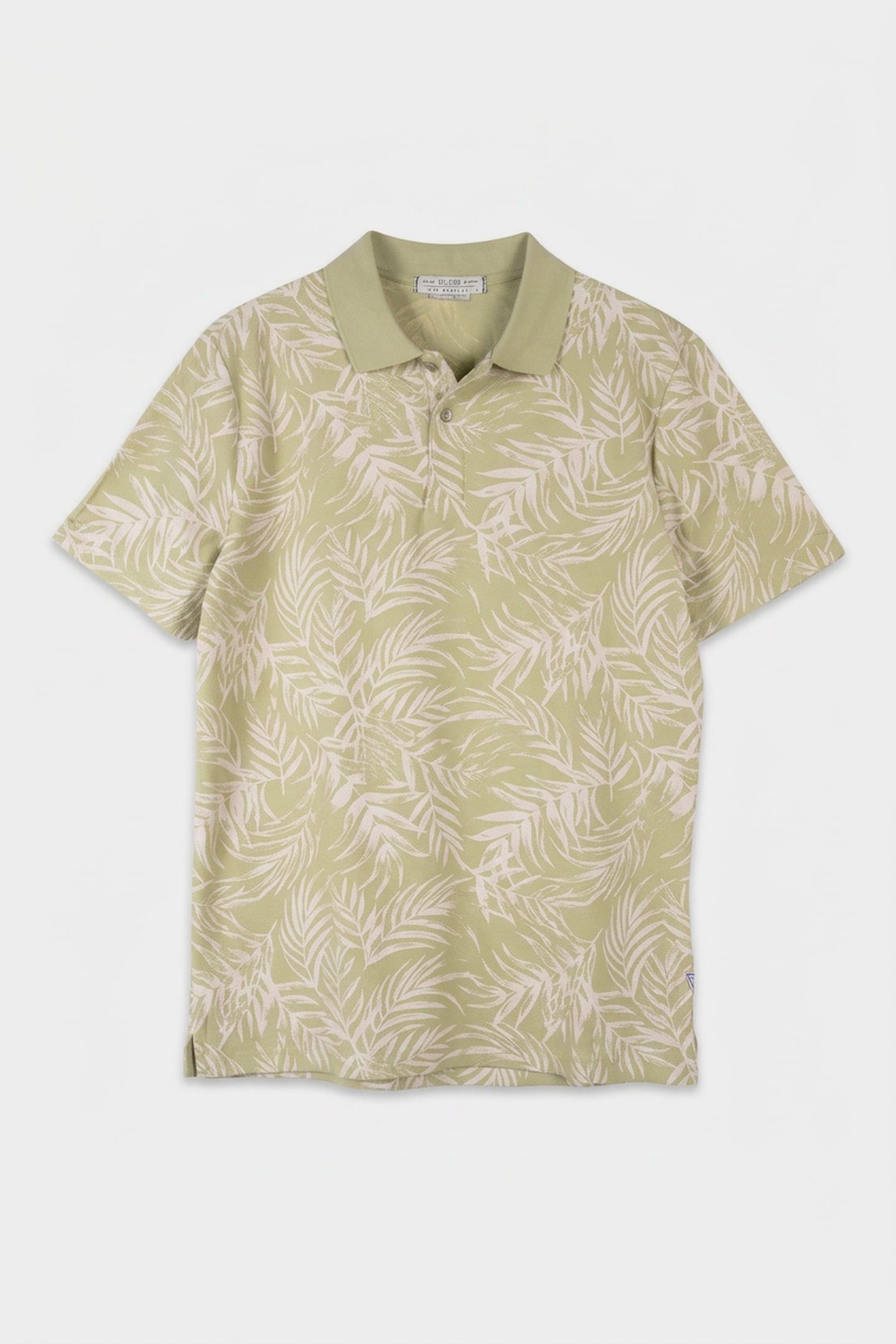 FLOWERS AOP SS POLO VERTIVER LEAF AOP 3