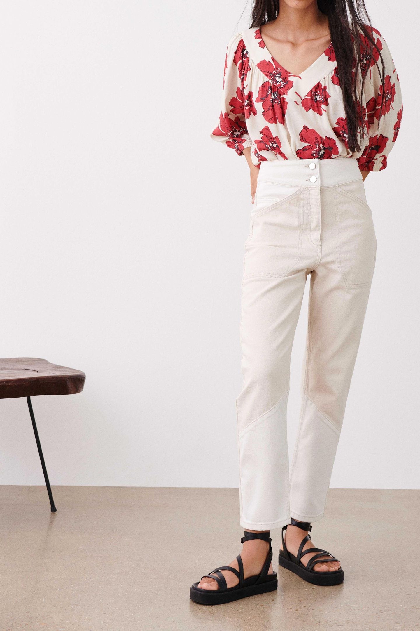 SHORT SLEEVES TOP ROUGE 4