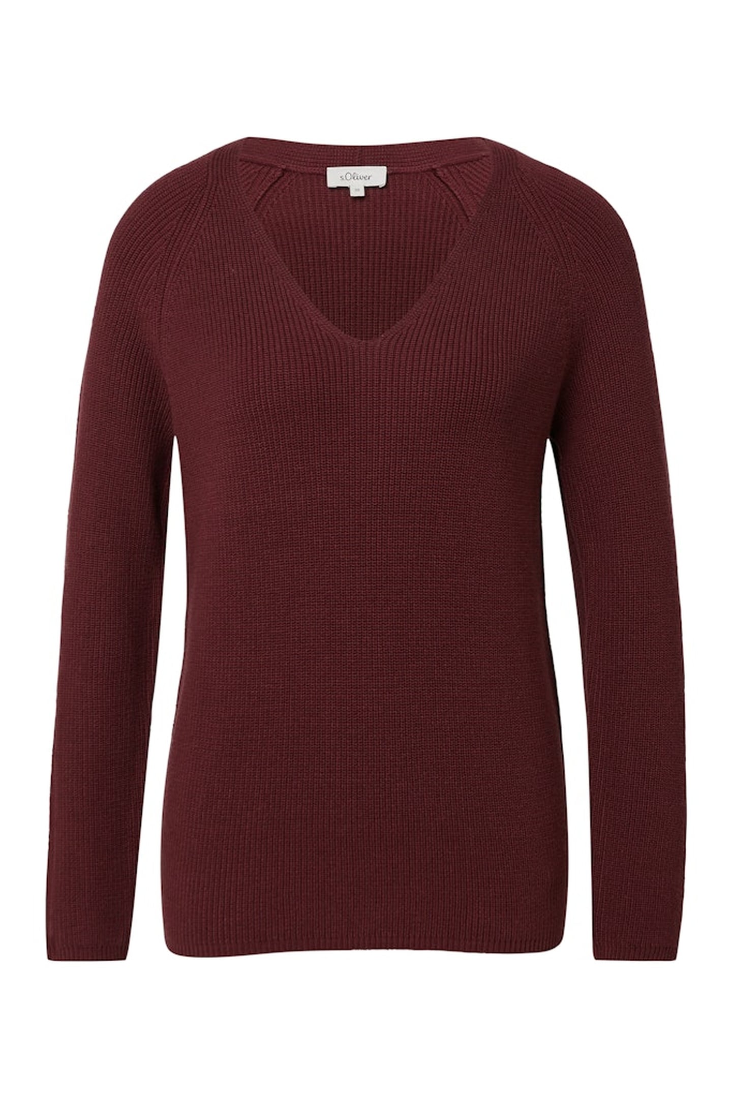 S.OLIVER PULLOVER BURGUNDY 4