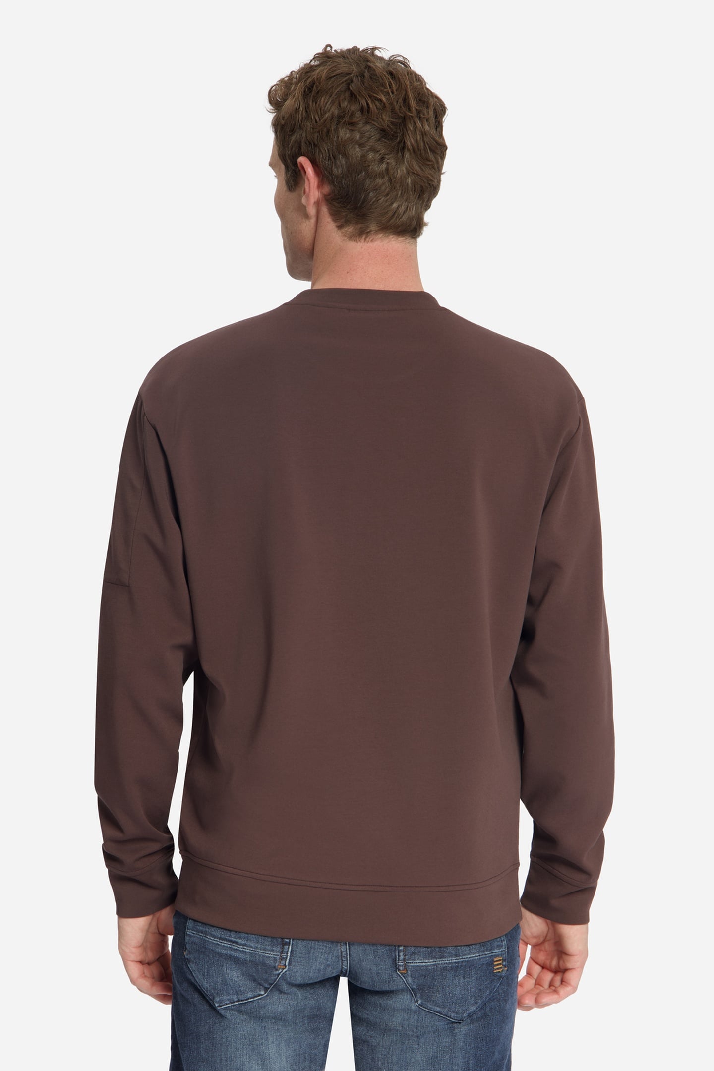 SWEATER CREWNECK DARK BROWN 4