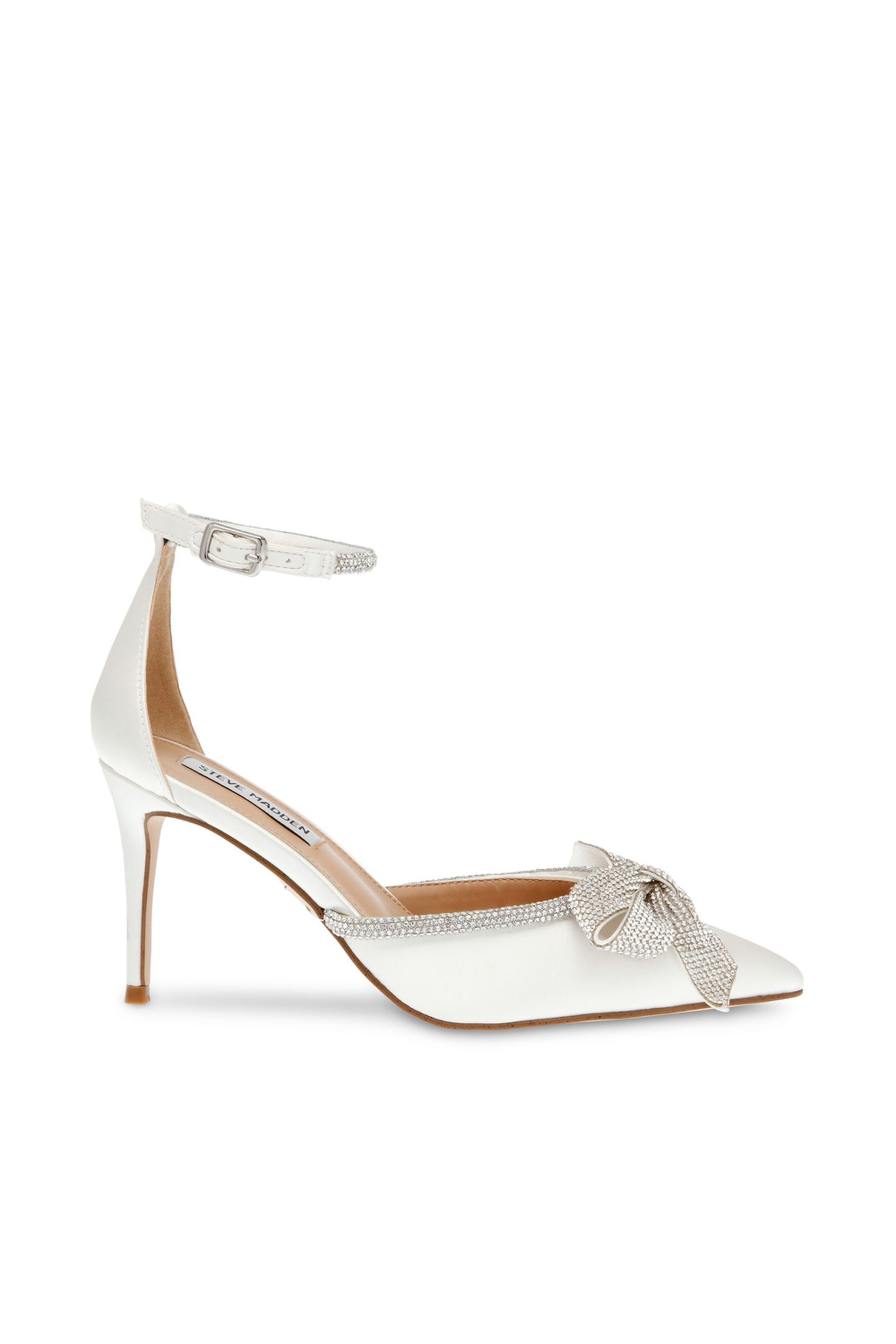 LUMIERE PUMPS IVORY SATIN 1