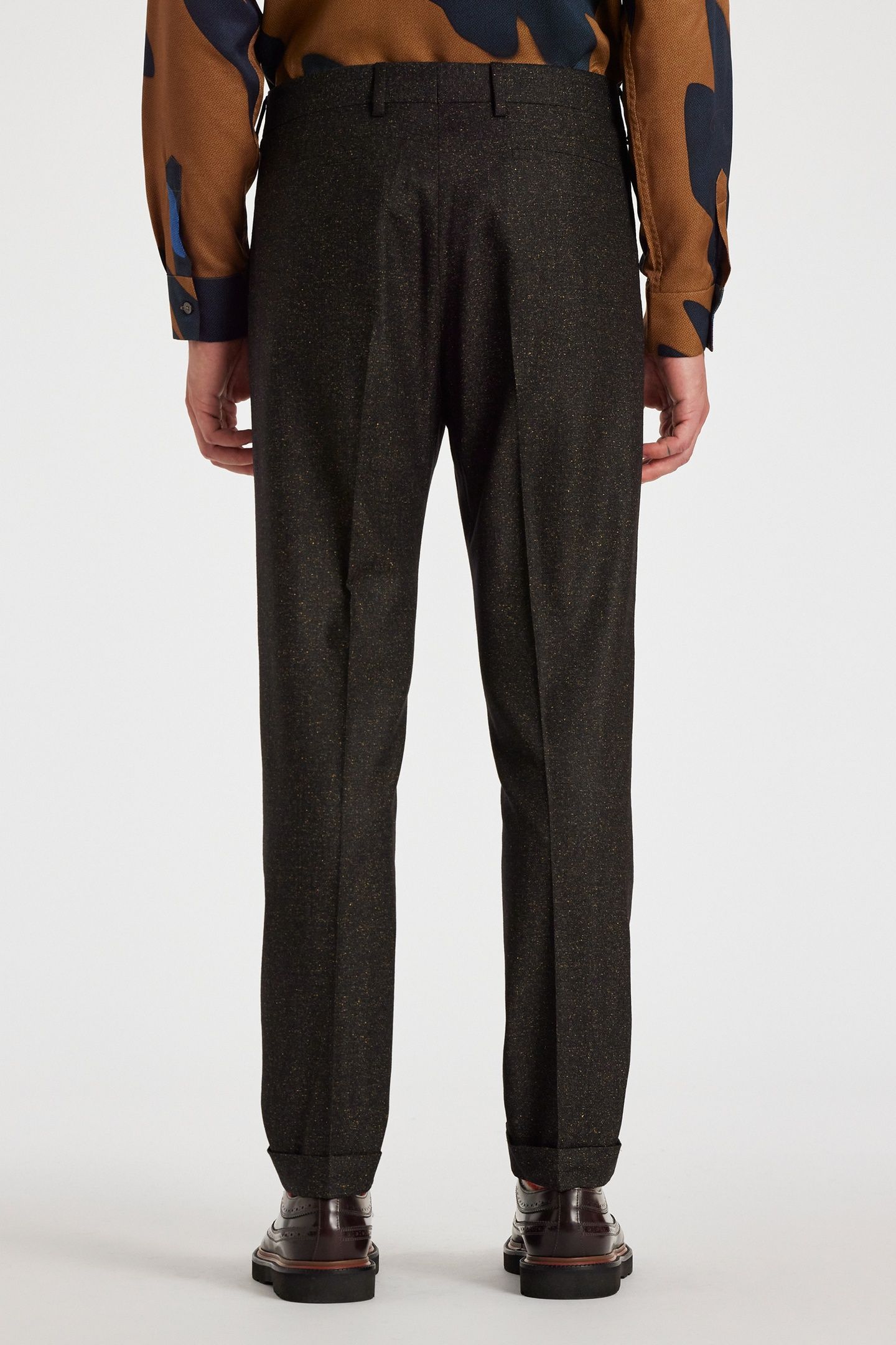 GENTS TROUSER DARK BROWN 2
