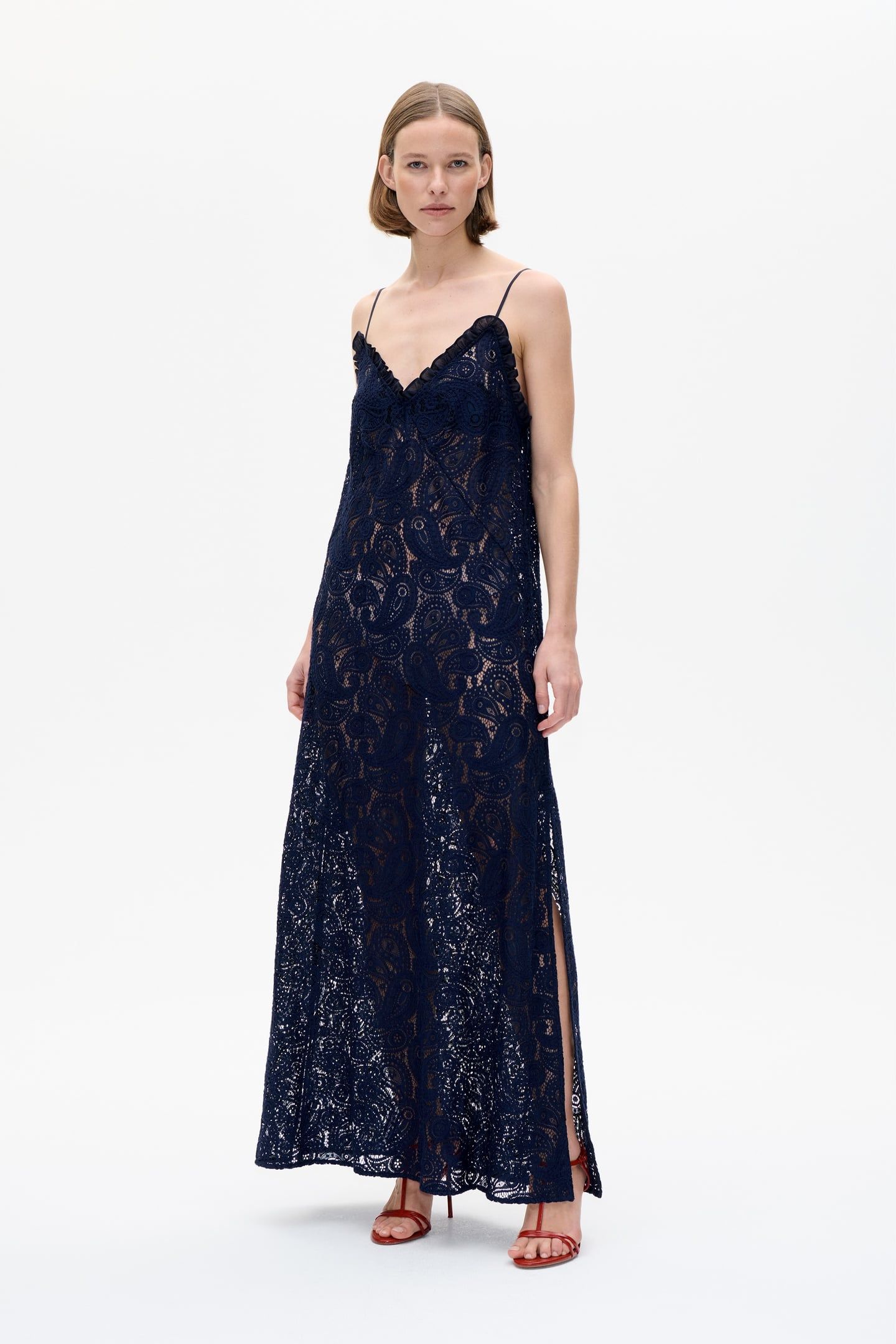 ALVINE DRESS EVENING BLUE 1