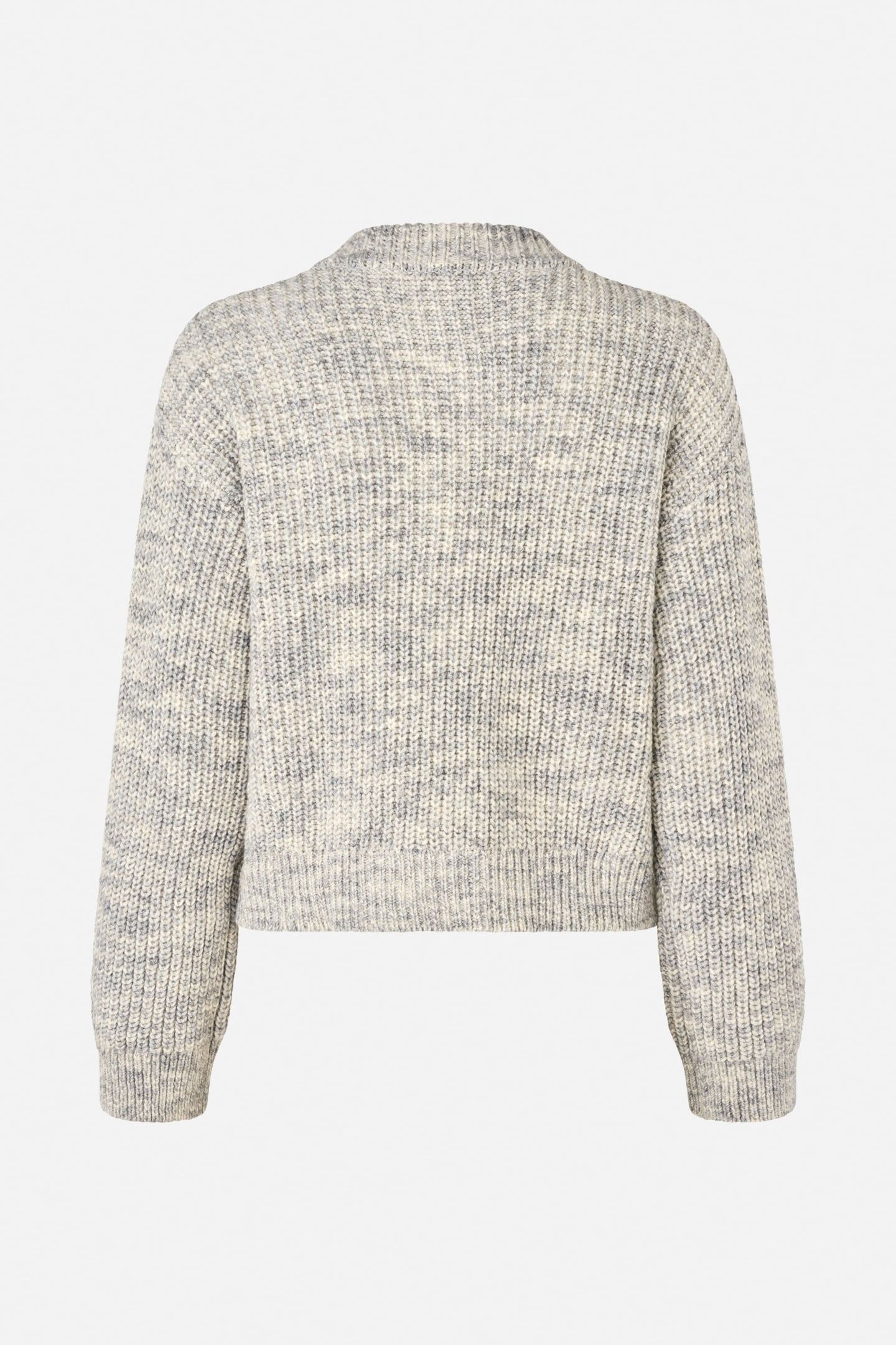 CAT CARDIGAN SILVERGREY MELANGE 5