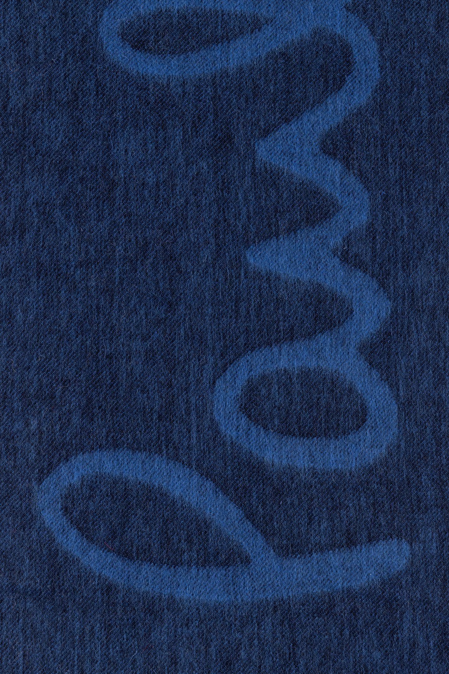 MEN SCARF PS TILT LOGO NAVY 3